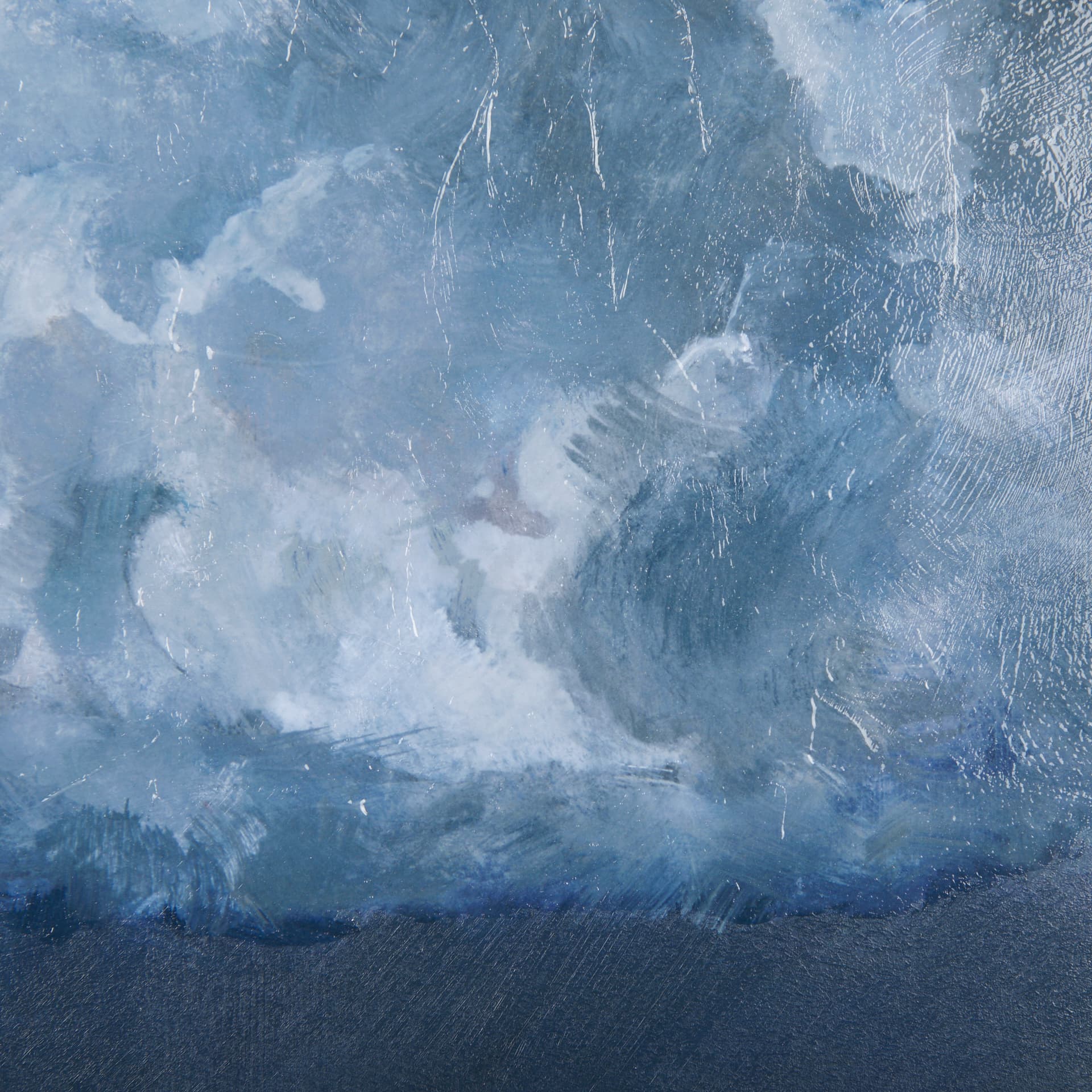 Night cloud I by Mercana Studio a Hand Embellished Textured Framed Art Print — product photograph