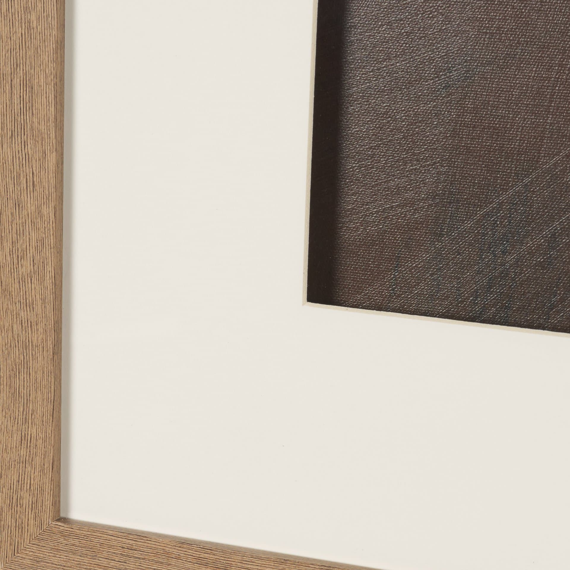 Fusion I by Mercana Studio Hand Embelished Textured Framed Artwork Matted under Glass — product photograph