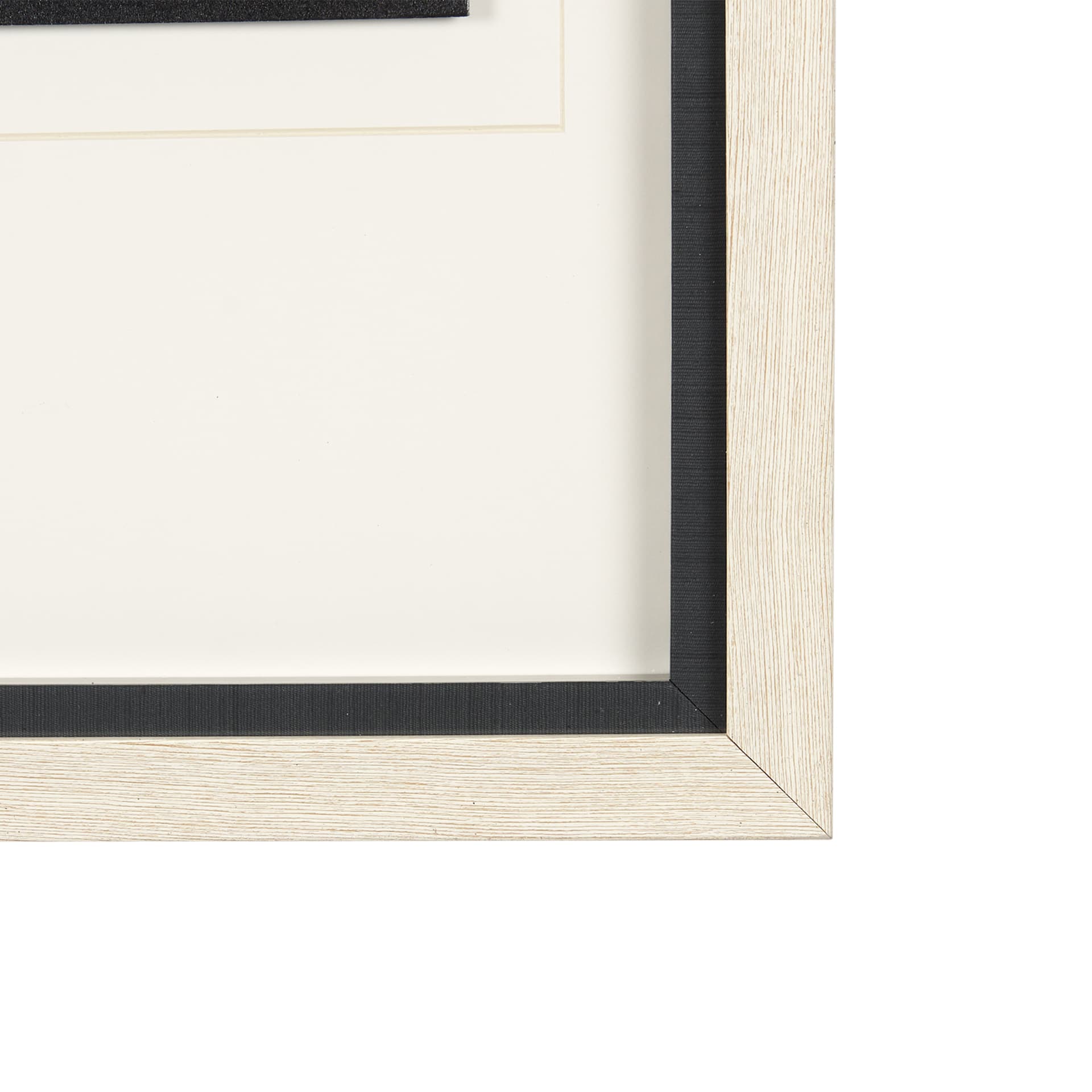 Leafy Shade II by Mercana Studio a Hand Embellished Textured Framed Art Print Matted under Glass — product photograph