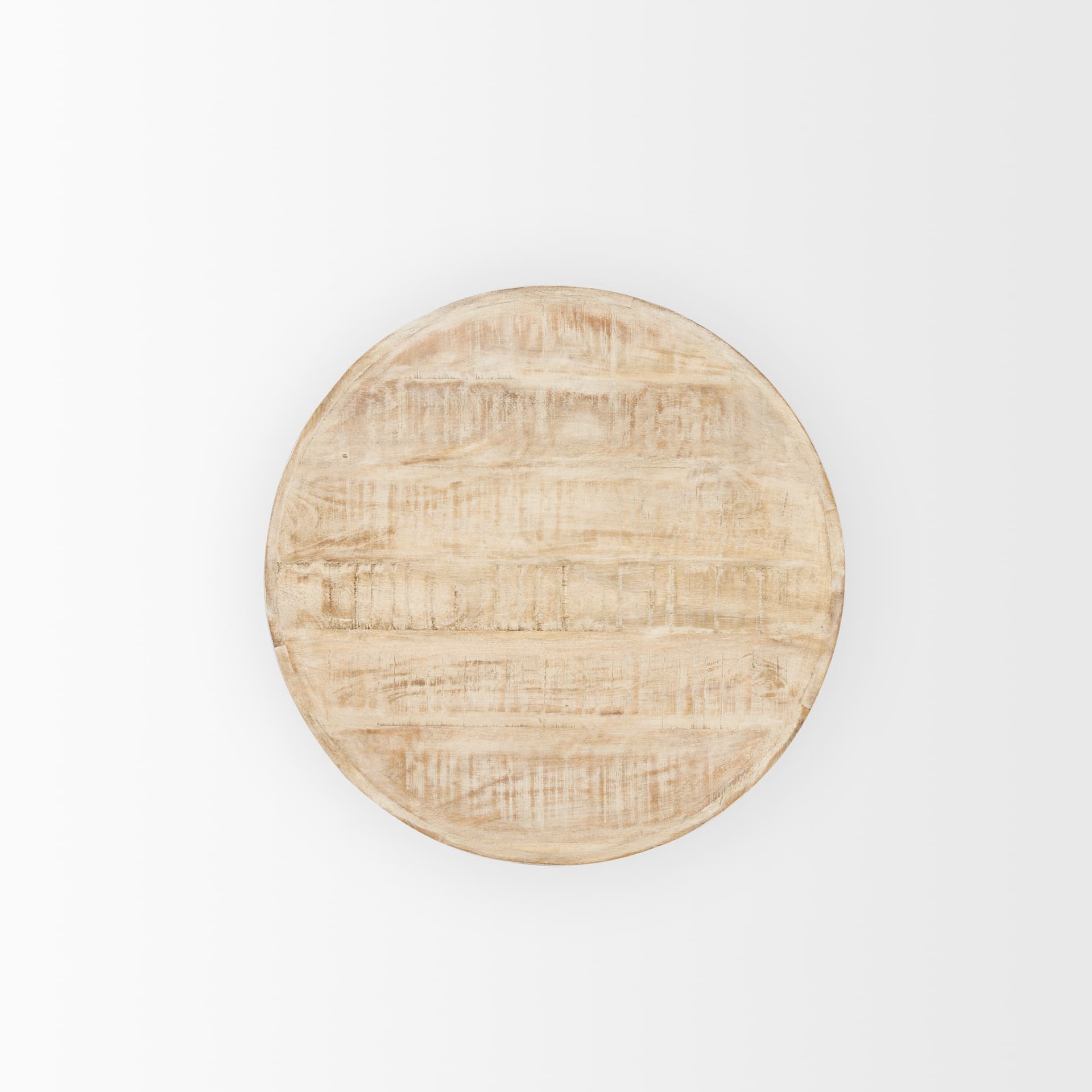 Rosie Large Blonde Wood End Table — product photograph