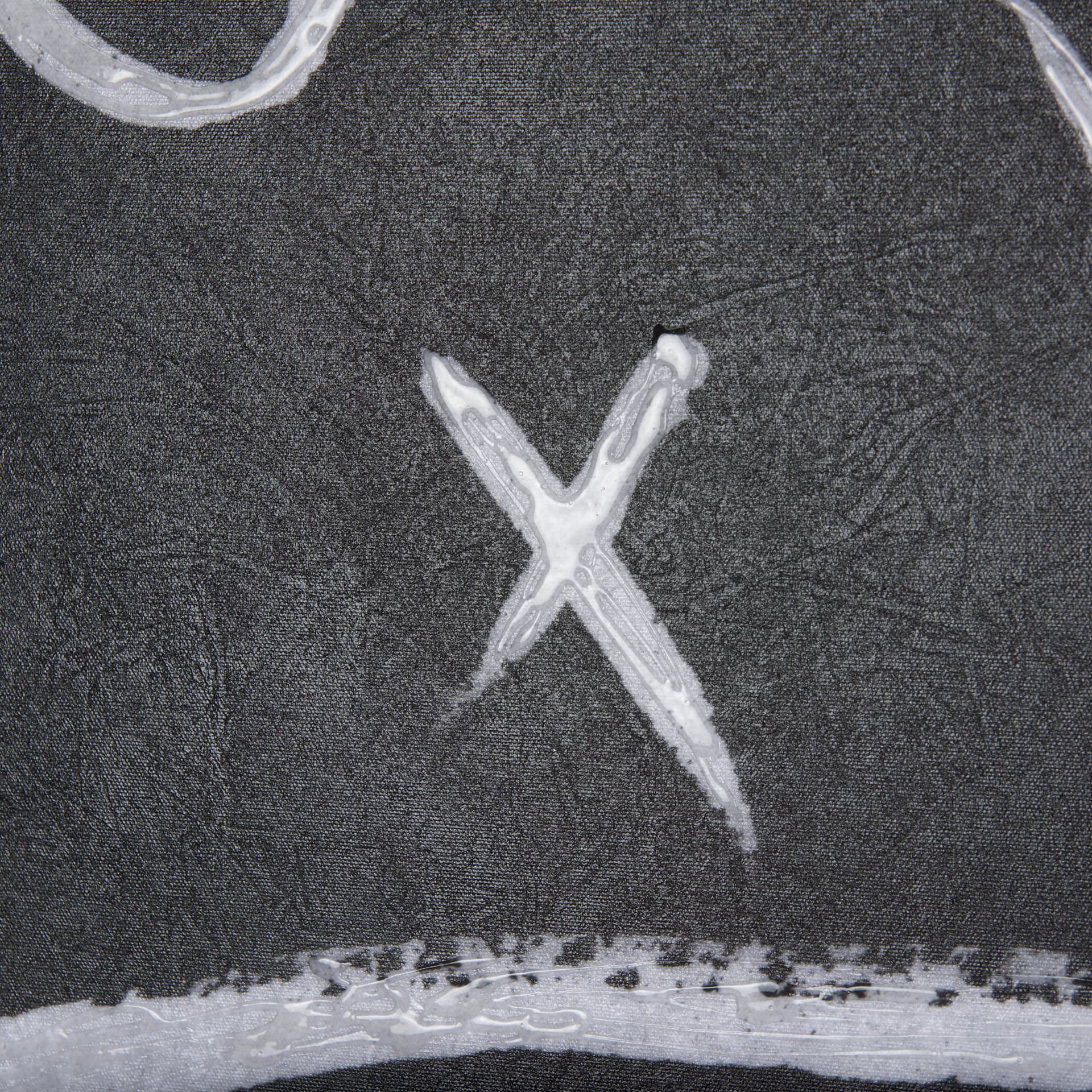 Doodle I by Mercana Studio a Hand Embellished Textured Canvas — product photograph