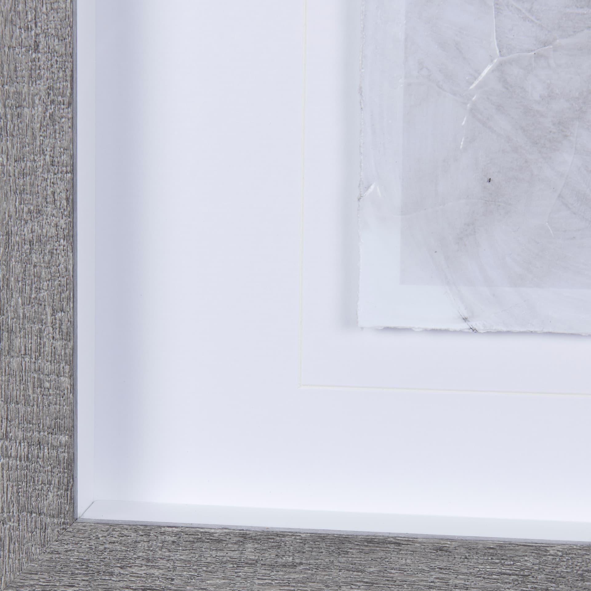Shadows I by Mercana Studio a Hand Embellished Textured Framed Art Print Matted under Glass — product photograph
