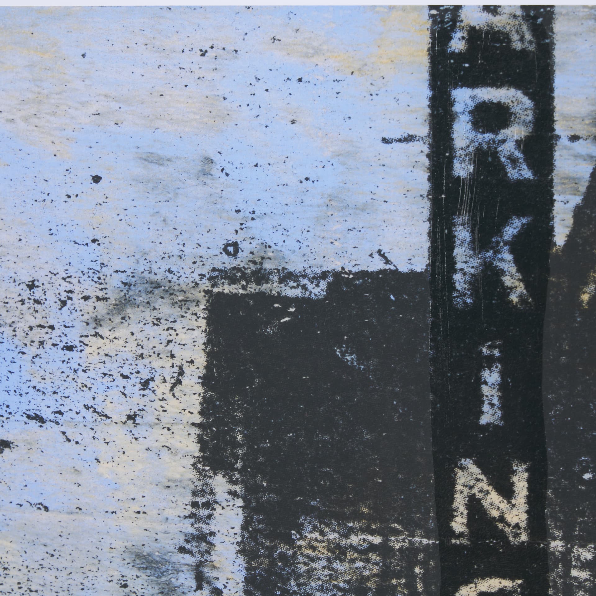 City Vibe III by Mercana Studio a Hand Embellished Textured Framed Art Print Matted under Glass — product photograph