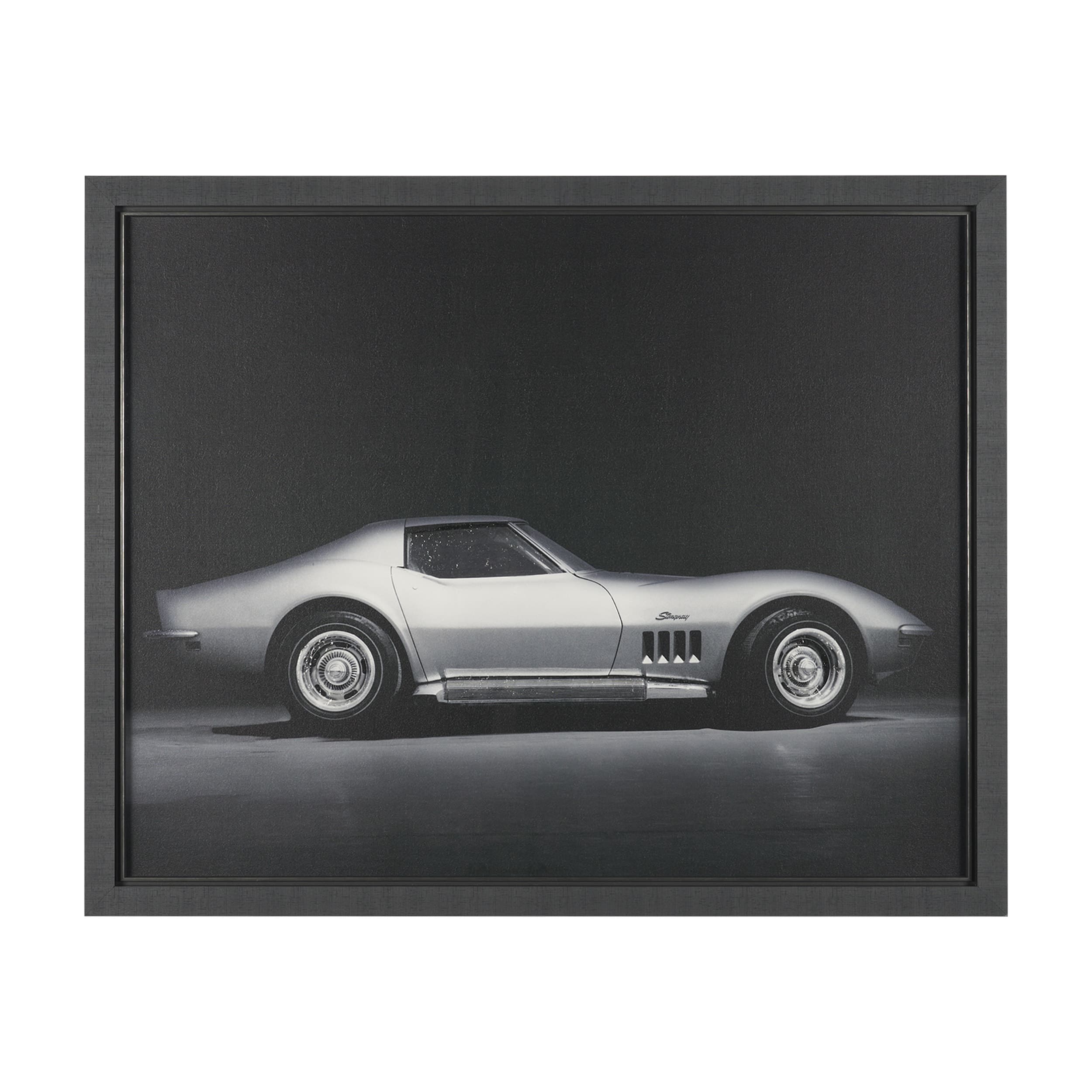 Corvette Stingray by Tal Paz-Fridman Framed Art Print under Glass — product photograph