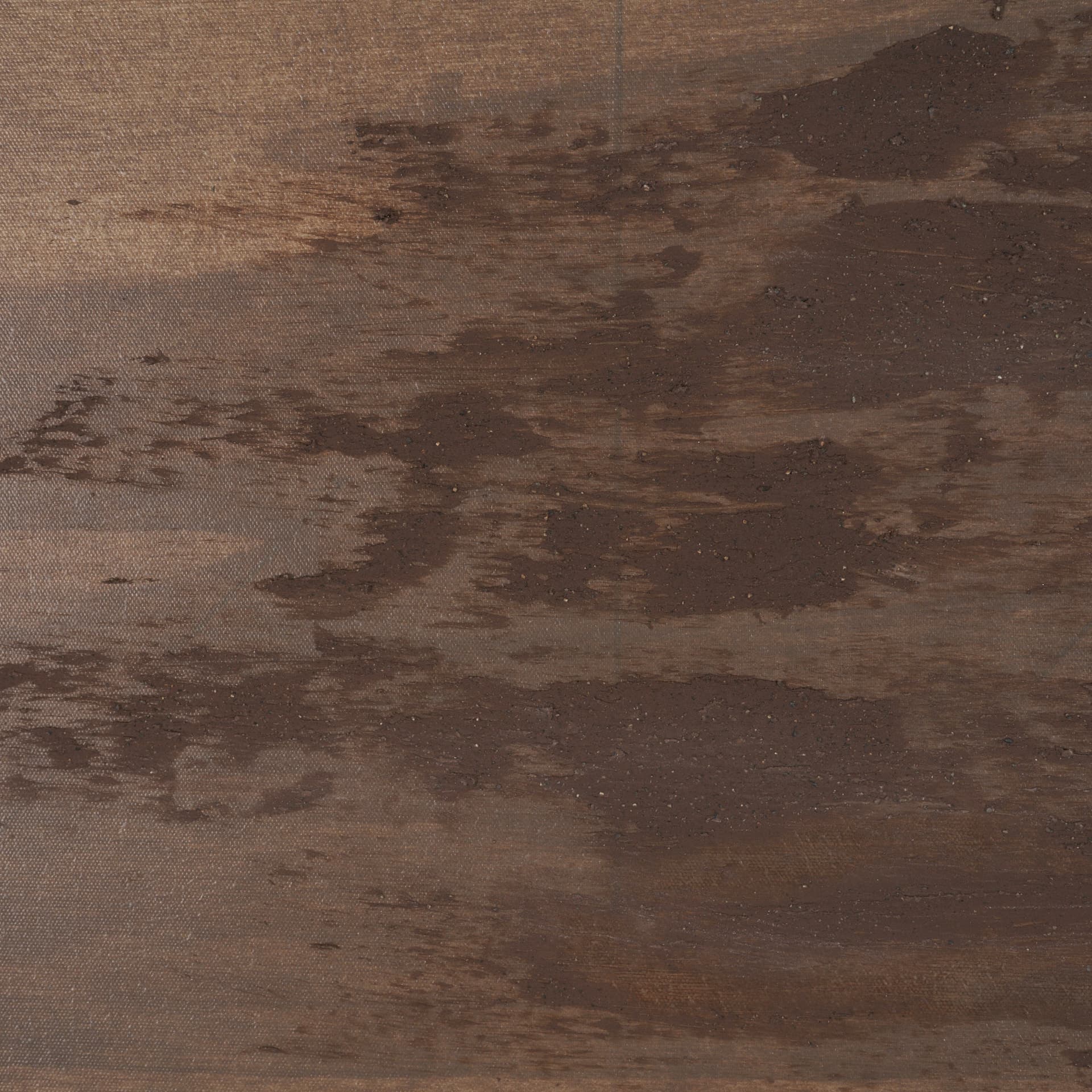 Cocoa by Mercana Studio a Hand Embellished Textured Framed Canvas — product photograph