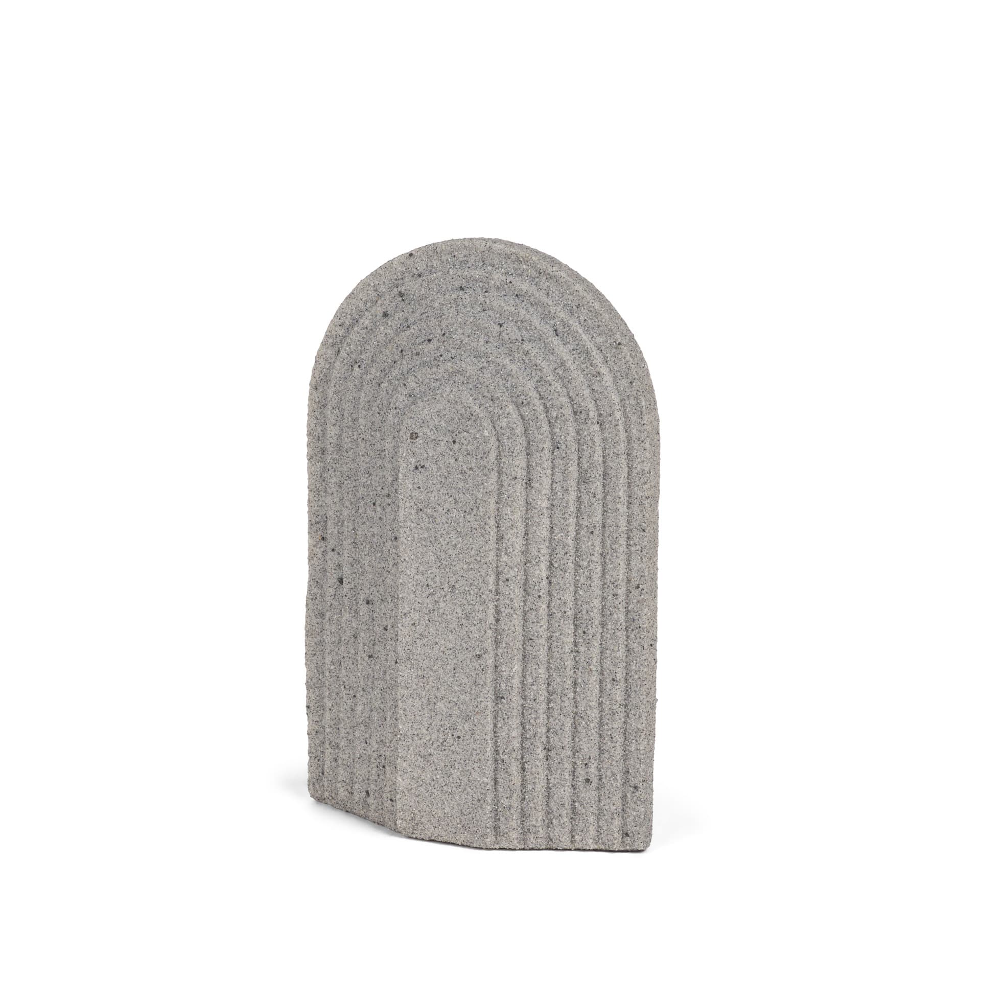 Kael Resin Textured Sandstone Decorative Object — product photograph