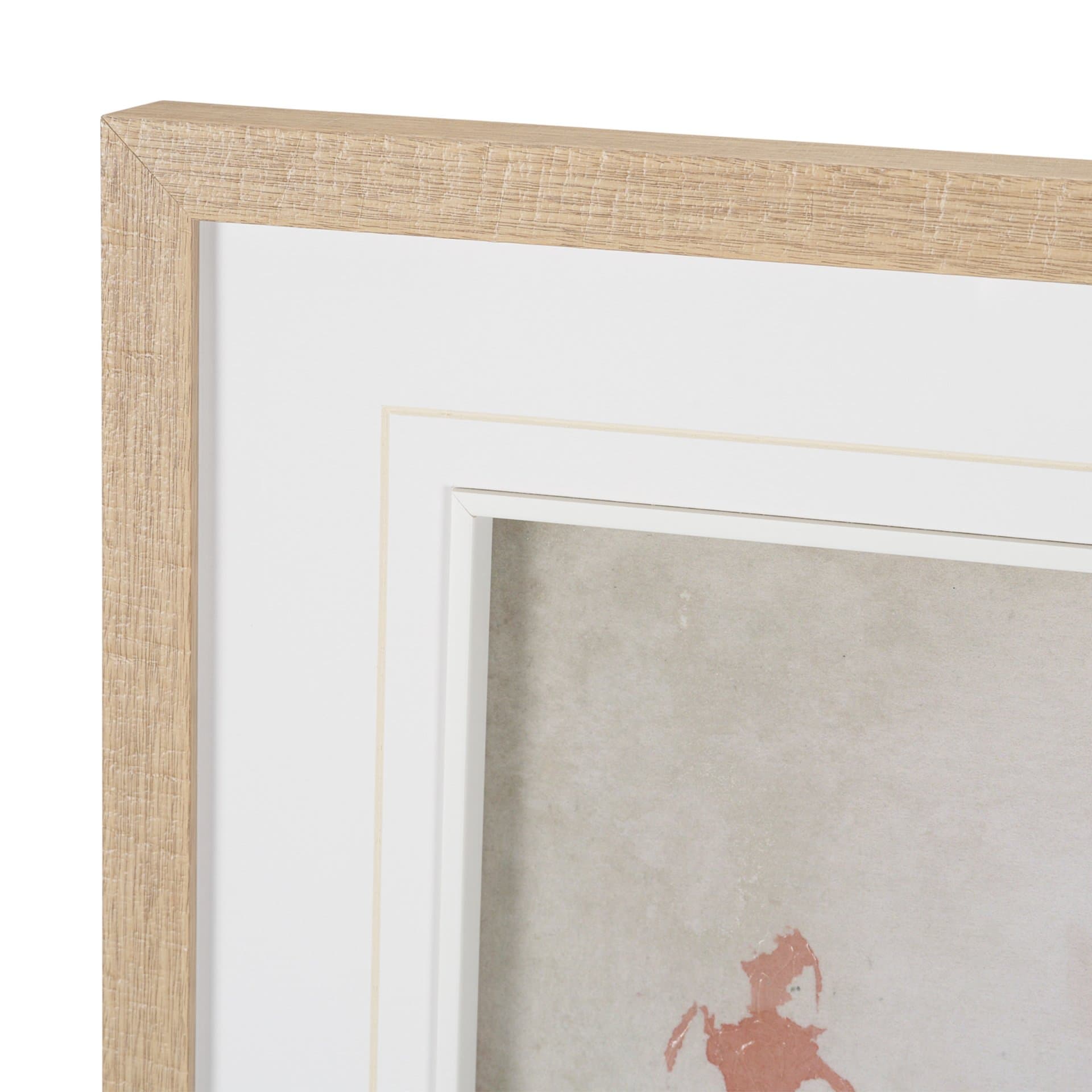 Palm Spring III by Mercana Studio Hand-Embellished Framed Artwork Matted under Glass — product photograph