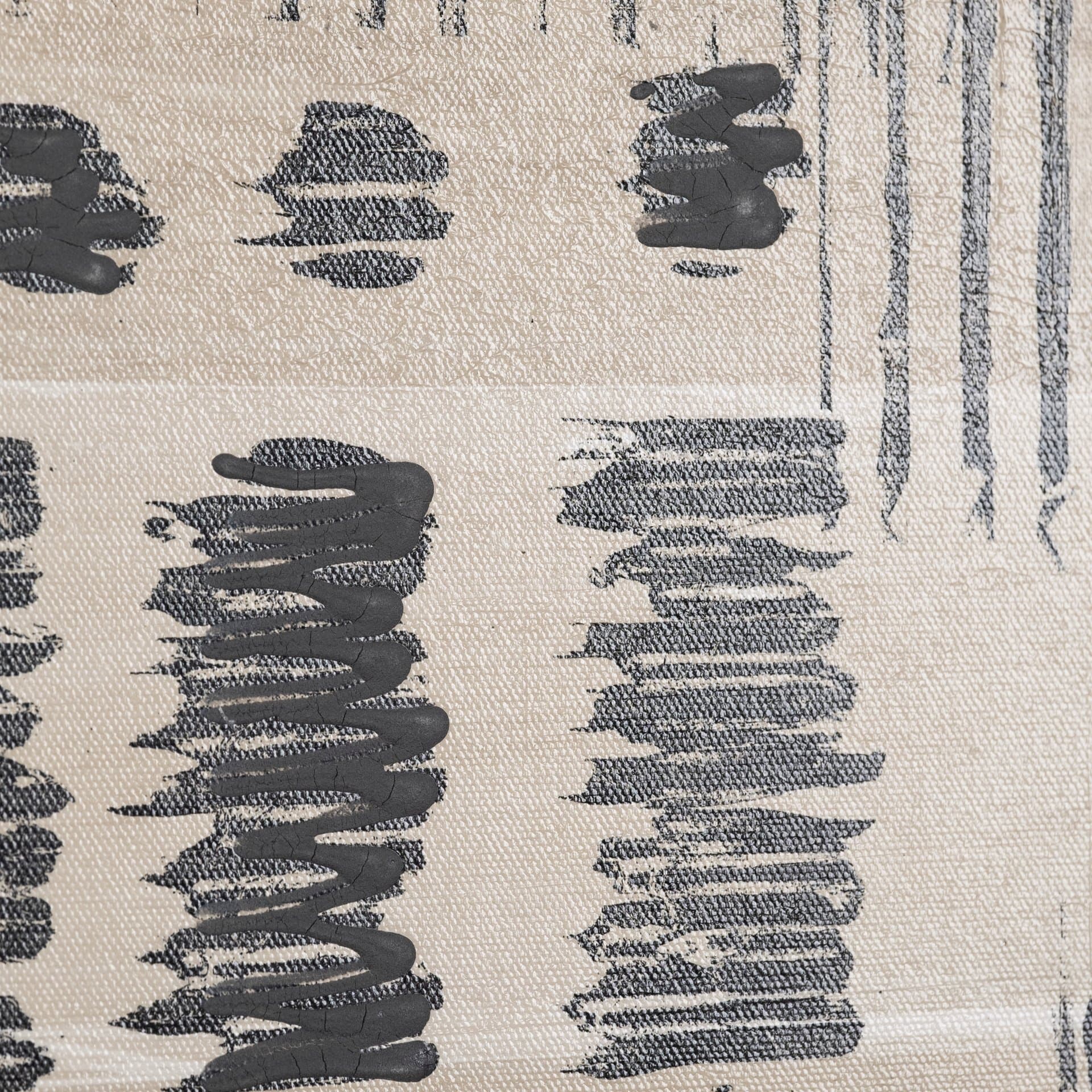 Wool and Silk I by Tom Reeves a Hand Embellished Textured Canvas — product photograph