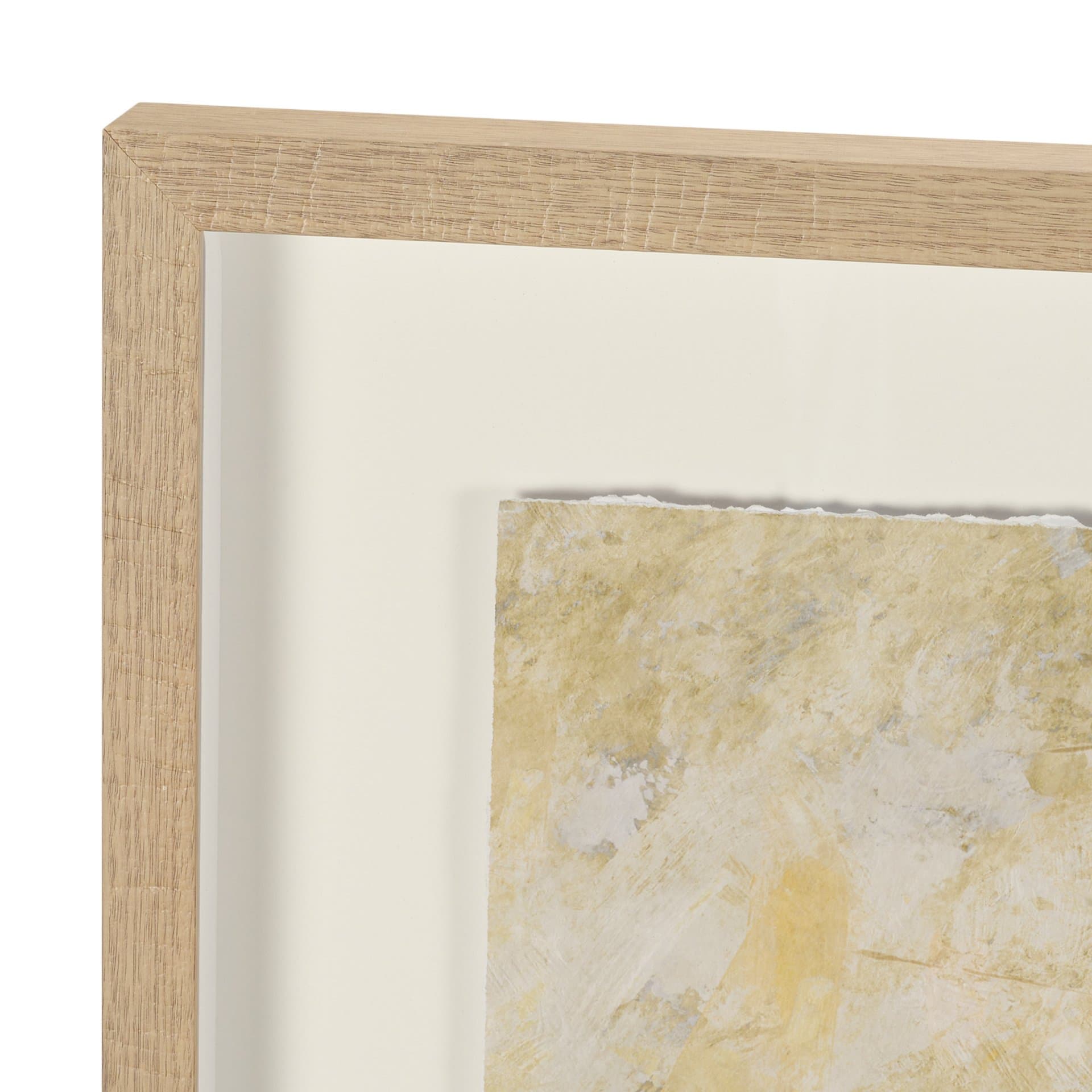 Curious I by Mercana Studio Hand Embelished Framed Artwork Matted under Glass — product photograph
