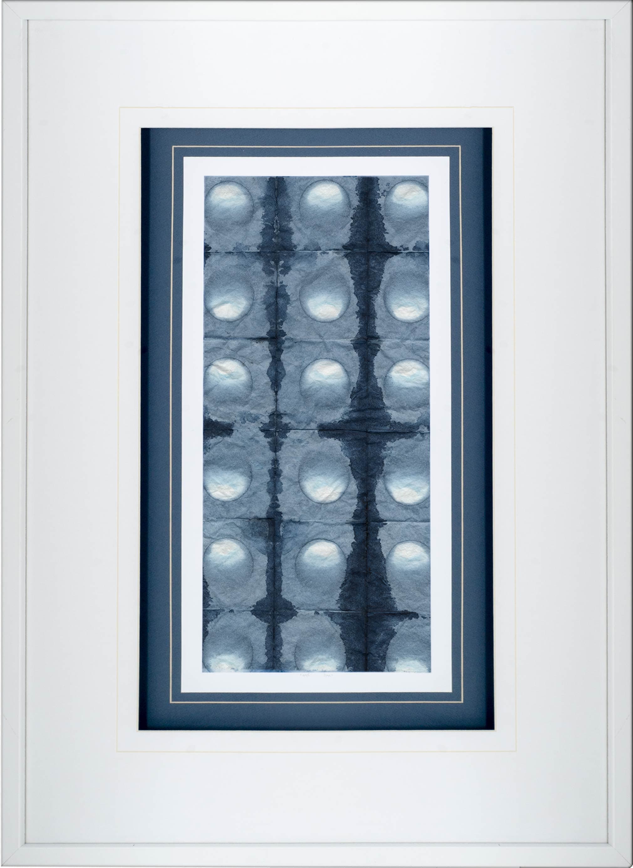 Shibori I by Chariklia Zarris a Framed Art Print Matted under Glass — product photograph