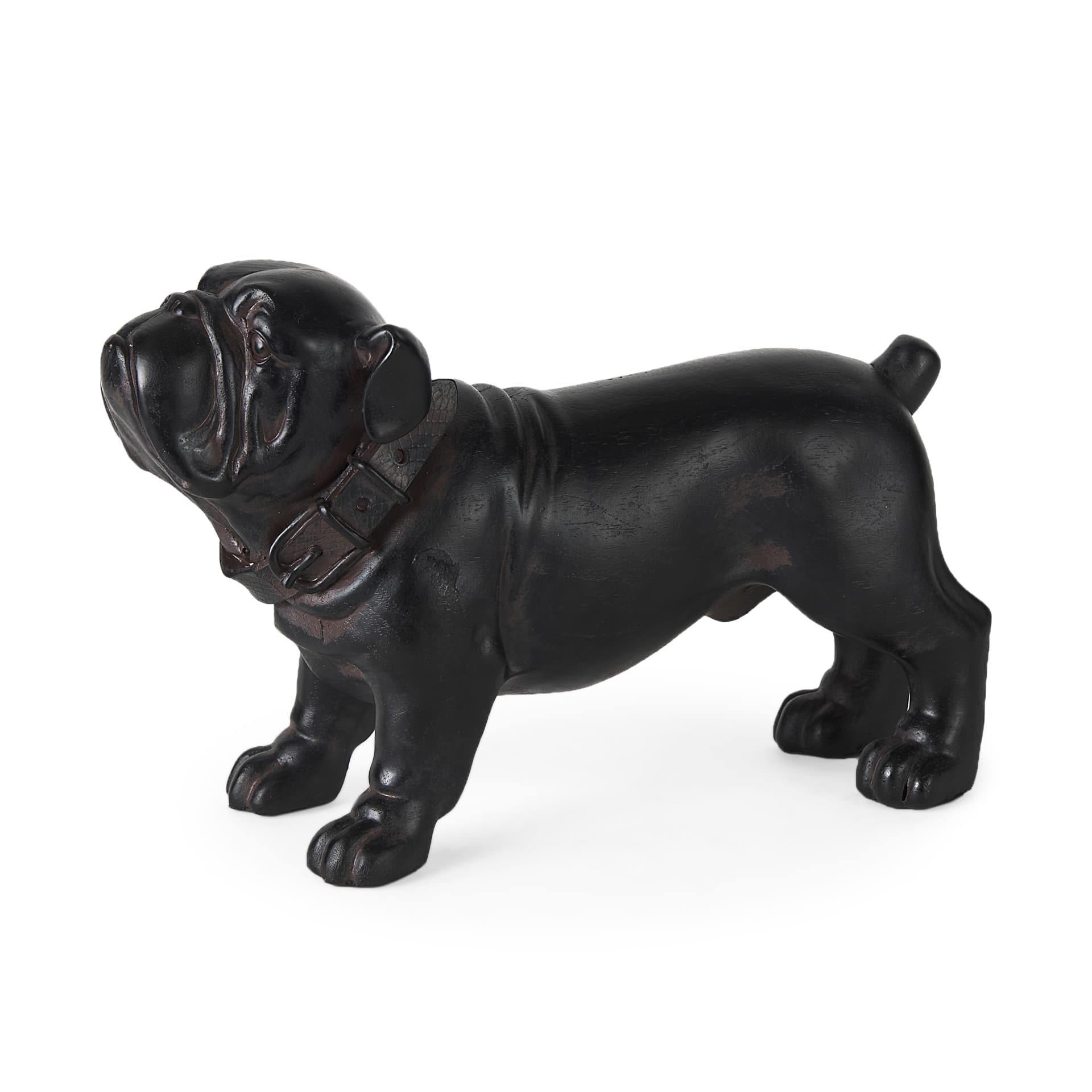 Hugo 5L x 13W Black Resin Bulldog — product photograph