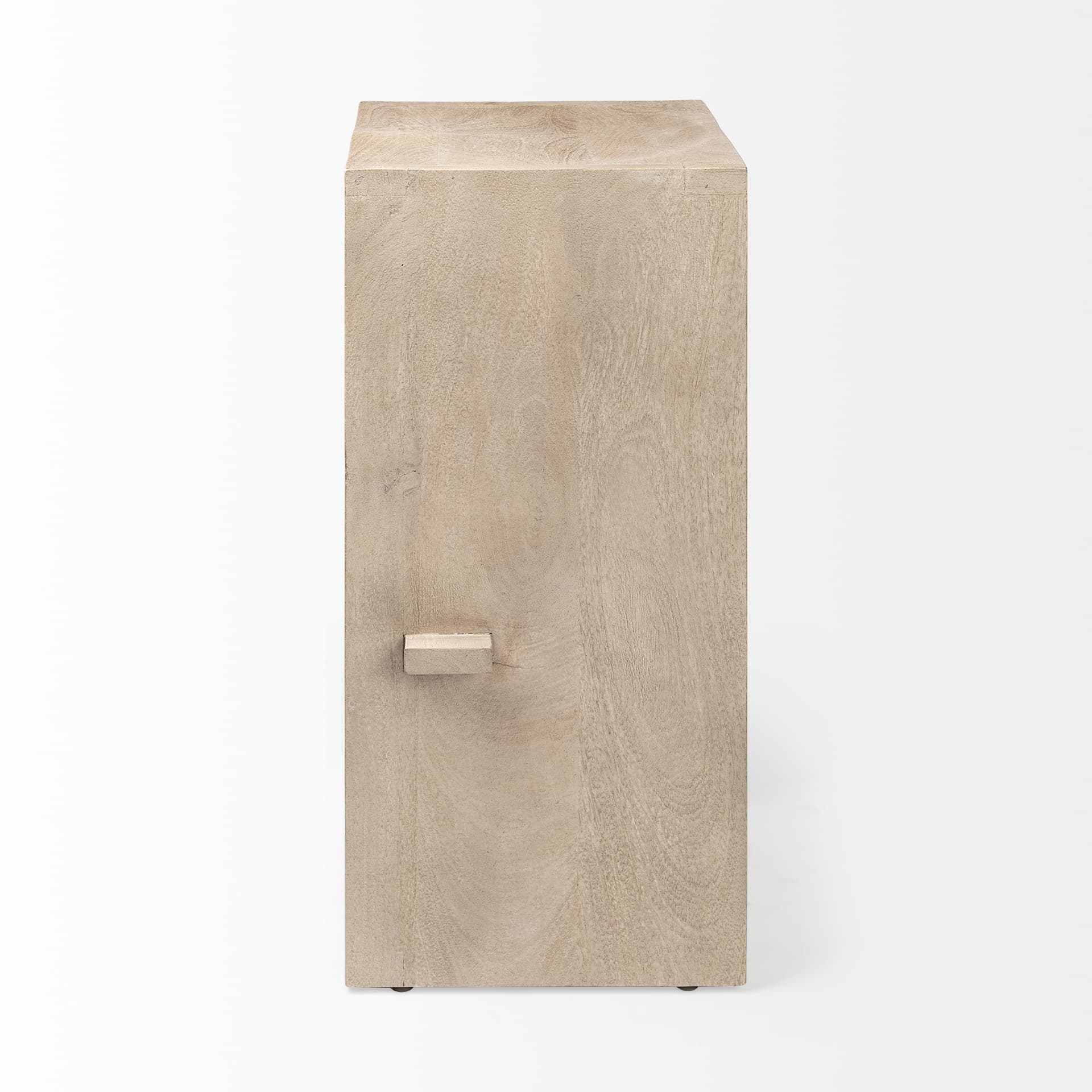 Aida Backless 30in Seat Bar Stool | Light Gray — product photograph