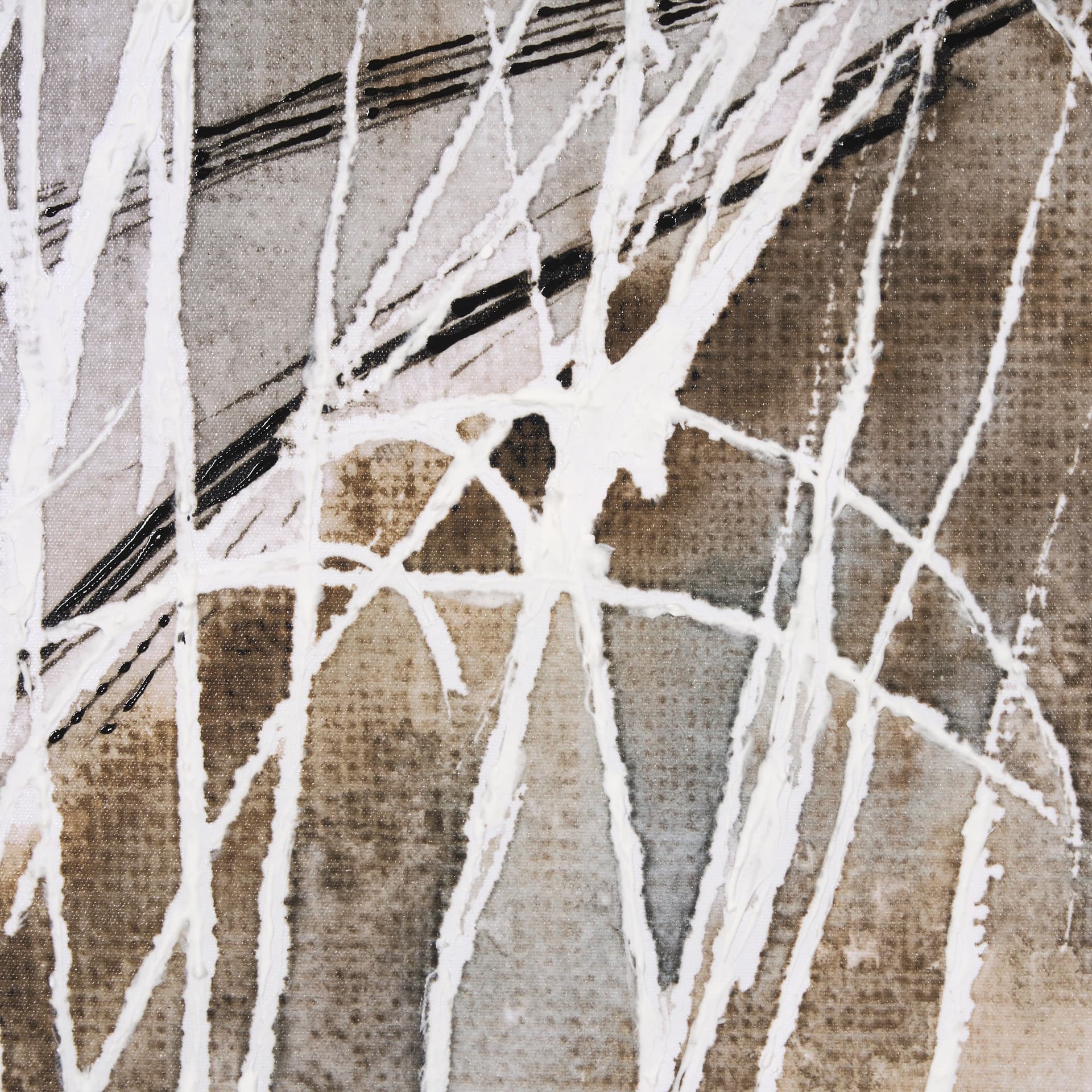 Blowing Grass II by Mercana Studio a Hand Embellished Textured Framed Art Print — product photograph