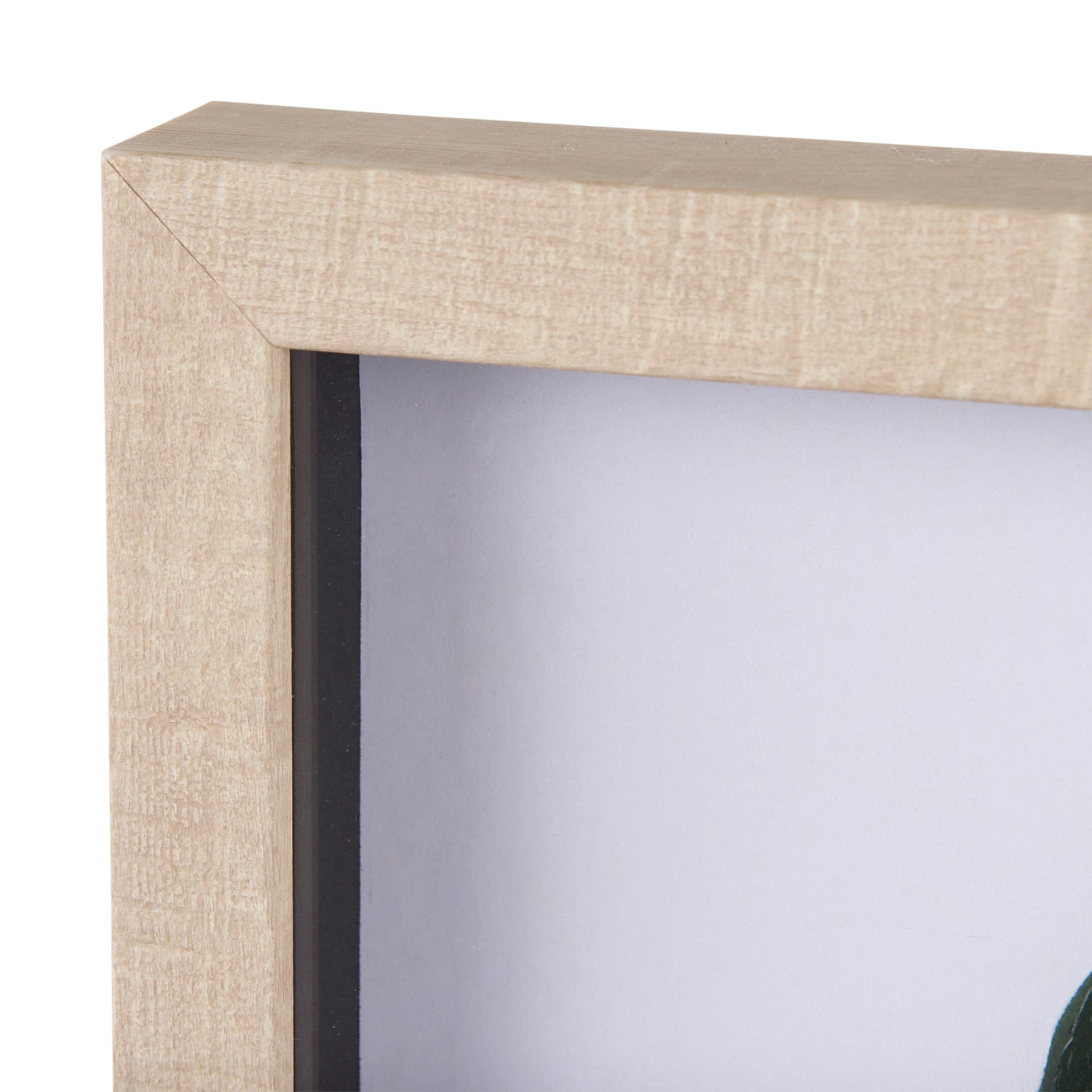 Green Desert I by Mercana Studio a Hand Embelished Textured Framed Art Print Matted under Glass — product photograph