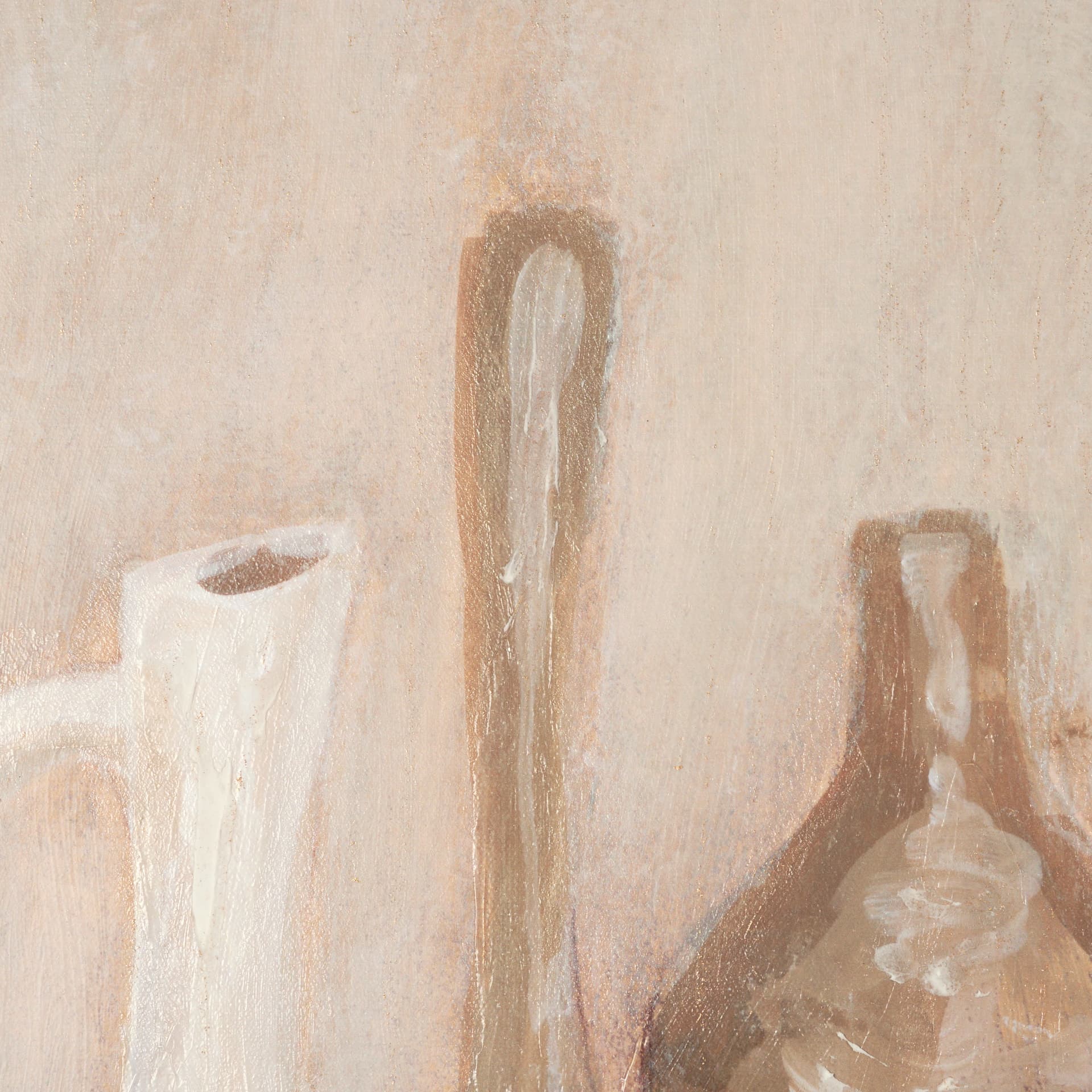 Bottled Perspective II by Mercana Studio Hand-Embellished Textured Framed Canvas Artwork — product photograph
