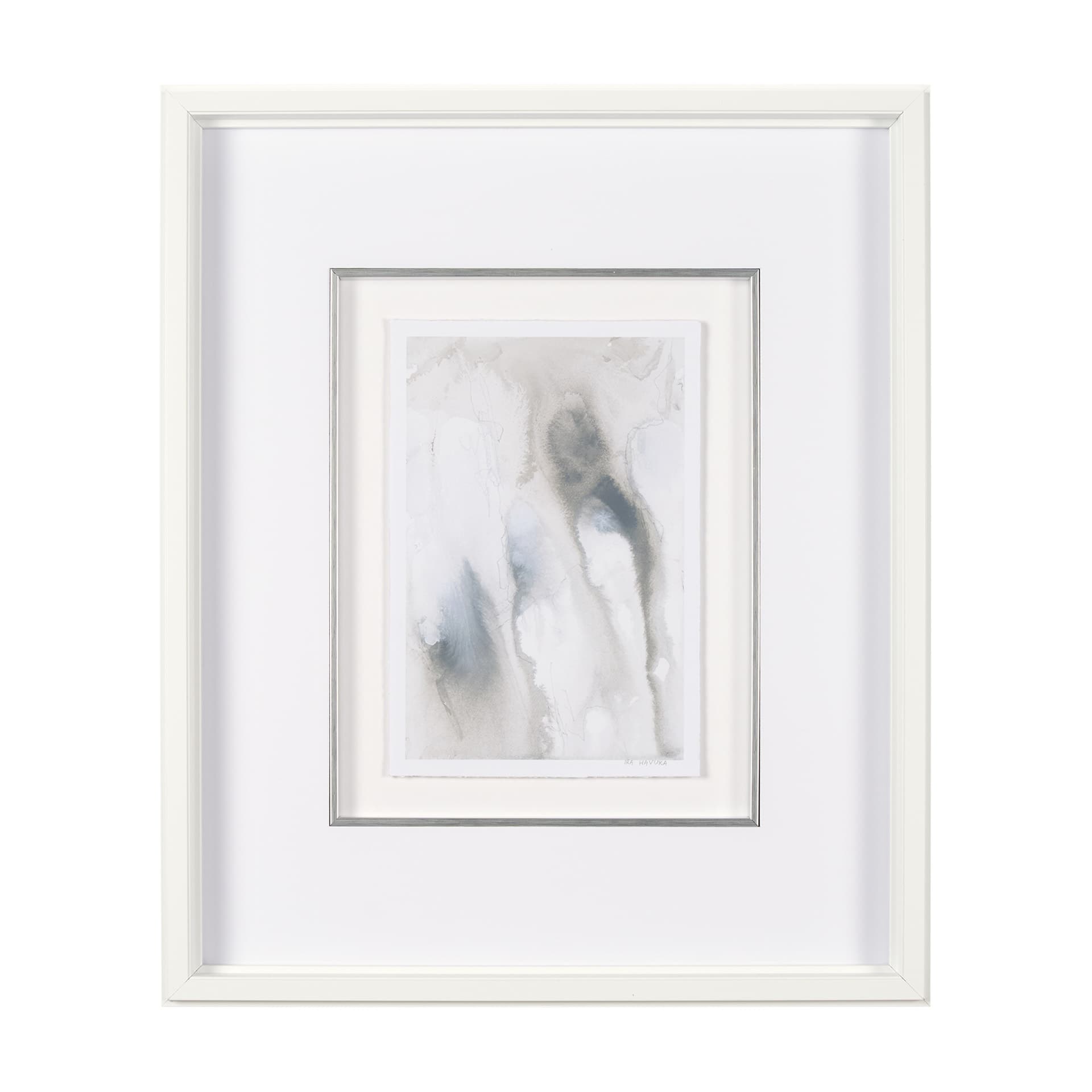 Serene Sands by Ira Havuka a Framed Art Print Matted under Glass — product photograph