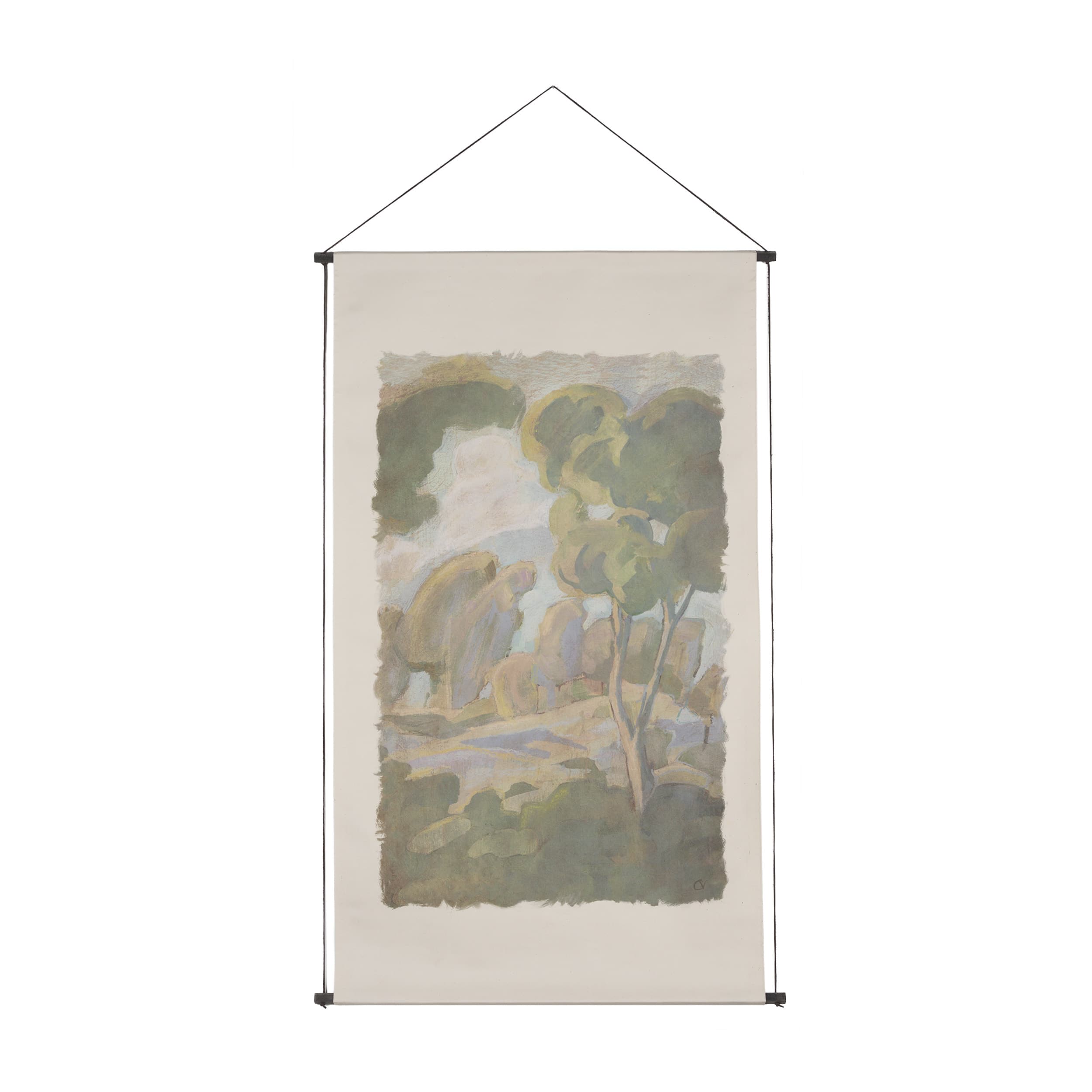 Landscape Tapestry II by Mercana Studio Textured Artwork Tapestry — product photograph