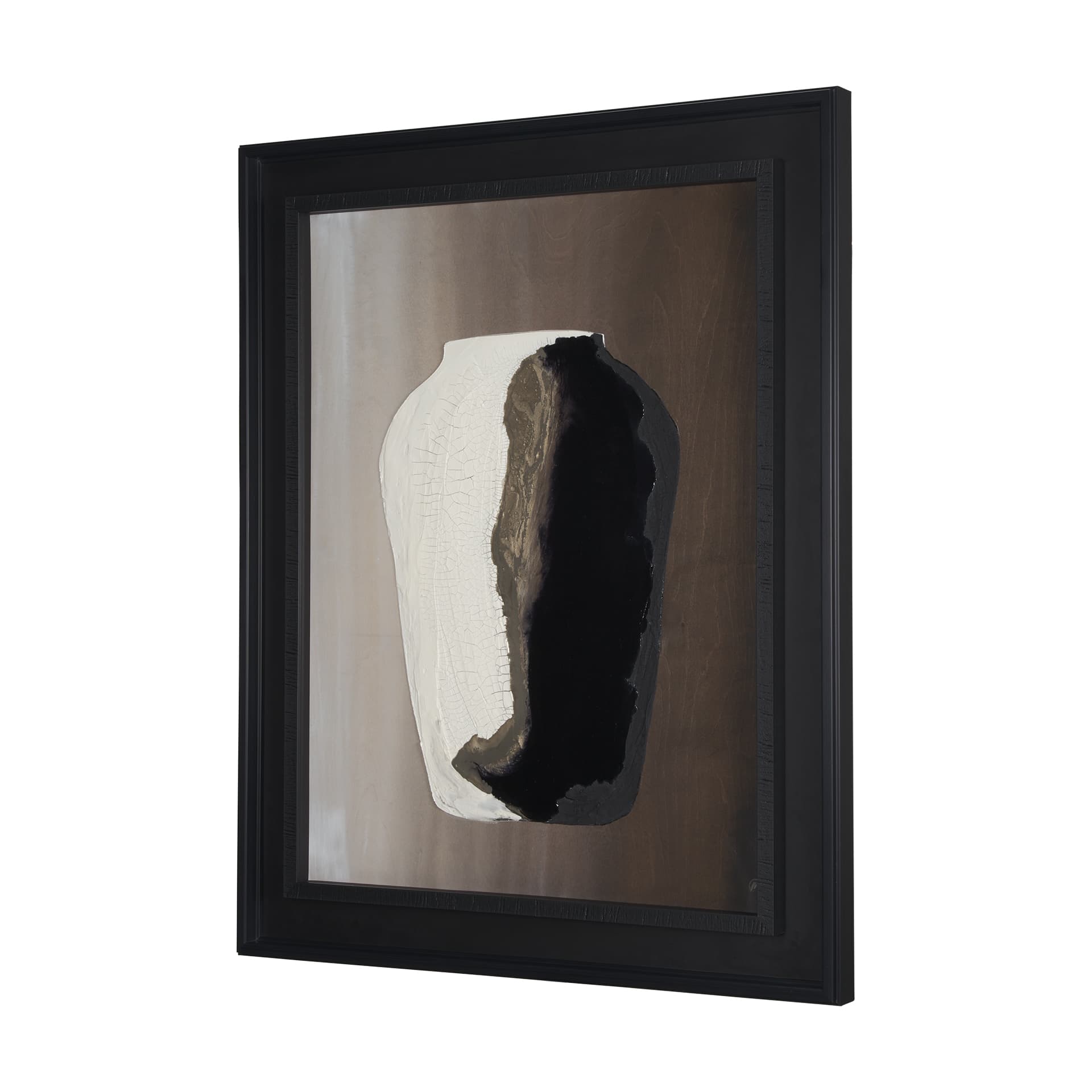 Unearthed Vessel II by Studio M a handmade Original Framed Artwork under Glass — product photograph