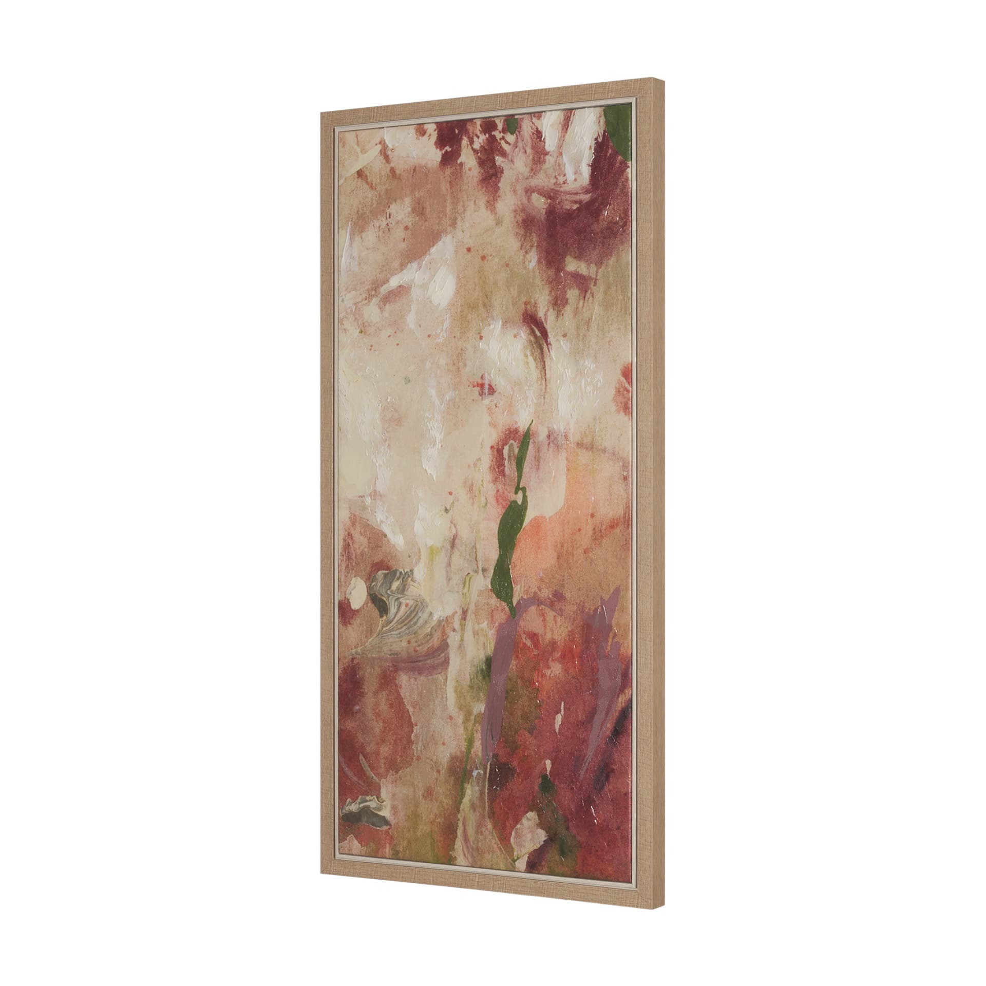 Springs Palette II by Mercana Studio a Hand Embellished Textured Framed Canvas — product photograph