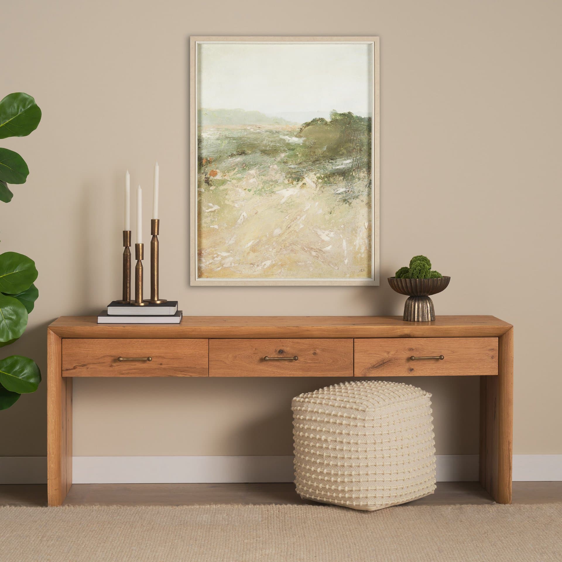 Amber Horizon I by Mercana Studio Textured Framed Artwork — product photograph