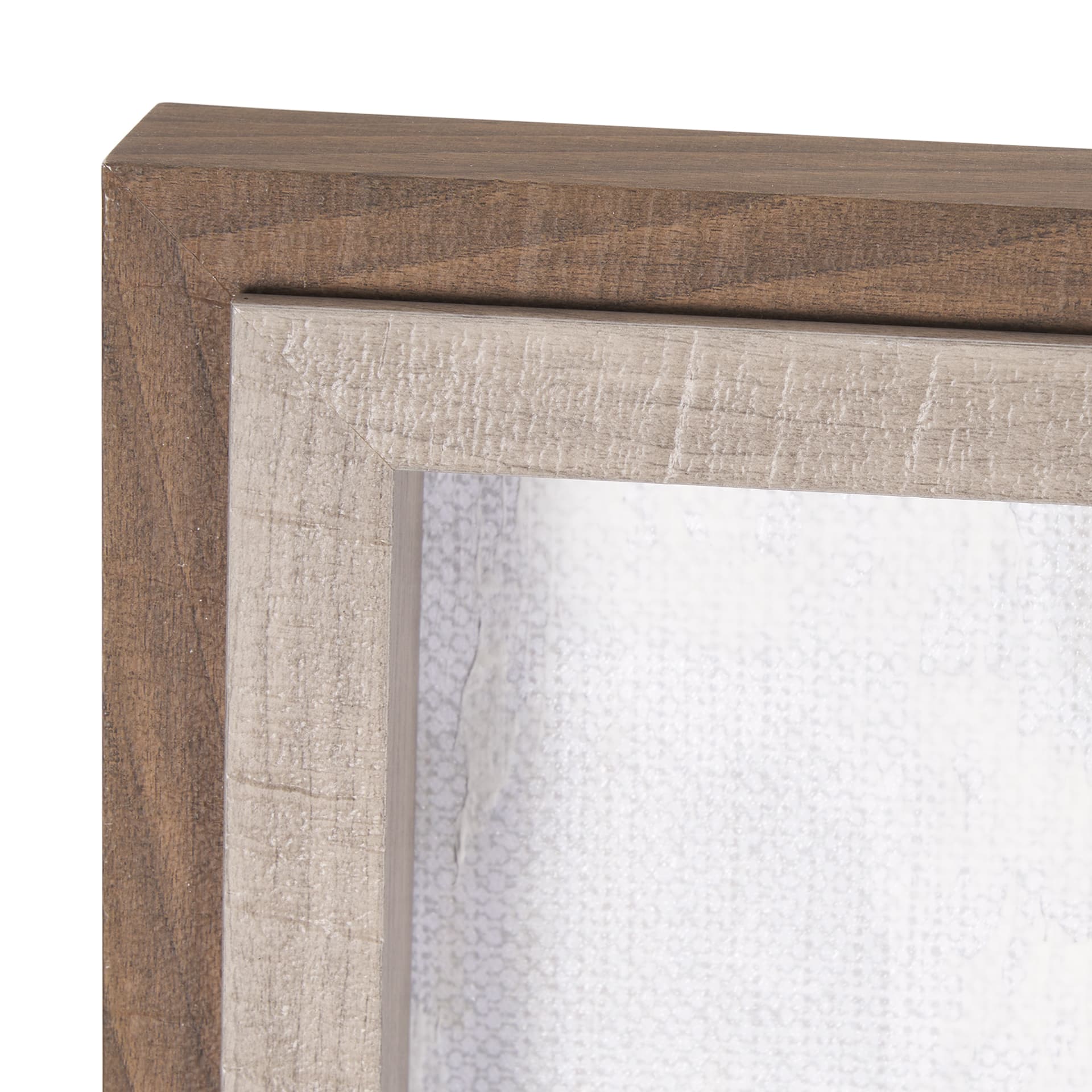 Ikat Patterns I by Silvia Krause a Hand Embellished Textured Framed Art Print — product photograph