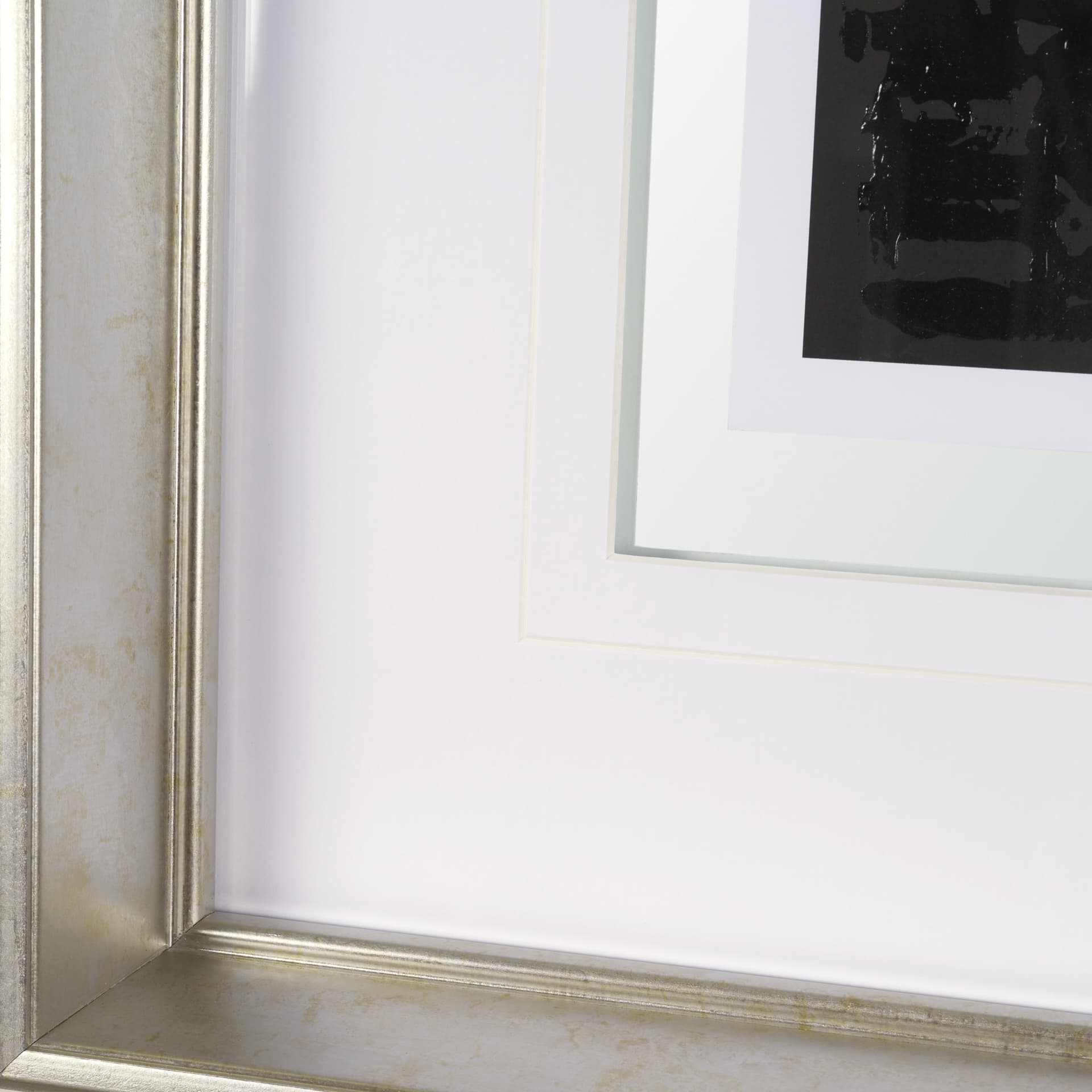 Andromedae VI by Melody D a Hand Embellished Textured Framed Art Print Matted under Glass — product photograph