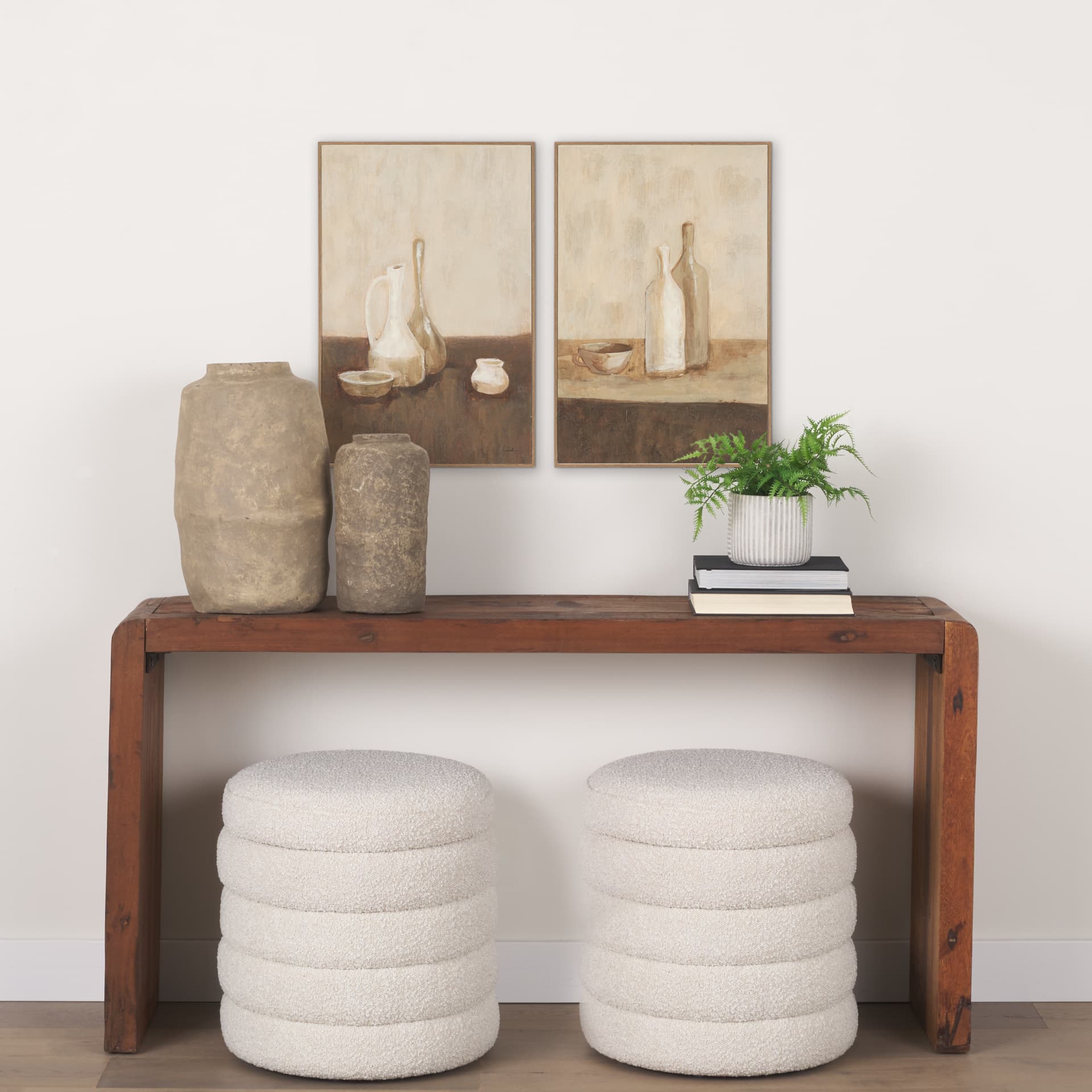 Bottled Perspective (Set of 2) by Mercana Studio Hand Embelished Framed Artwork Matted — product photograph