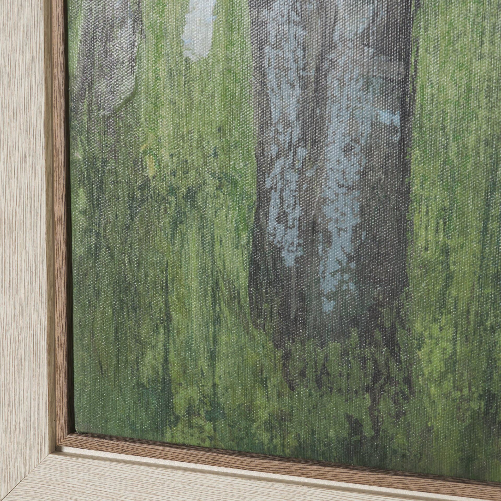 Summer Garden I by Mercana Studio Hand-Embellished Textured Framed Canvas Artwork — product photograph