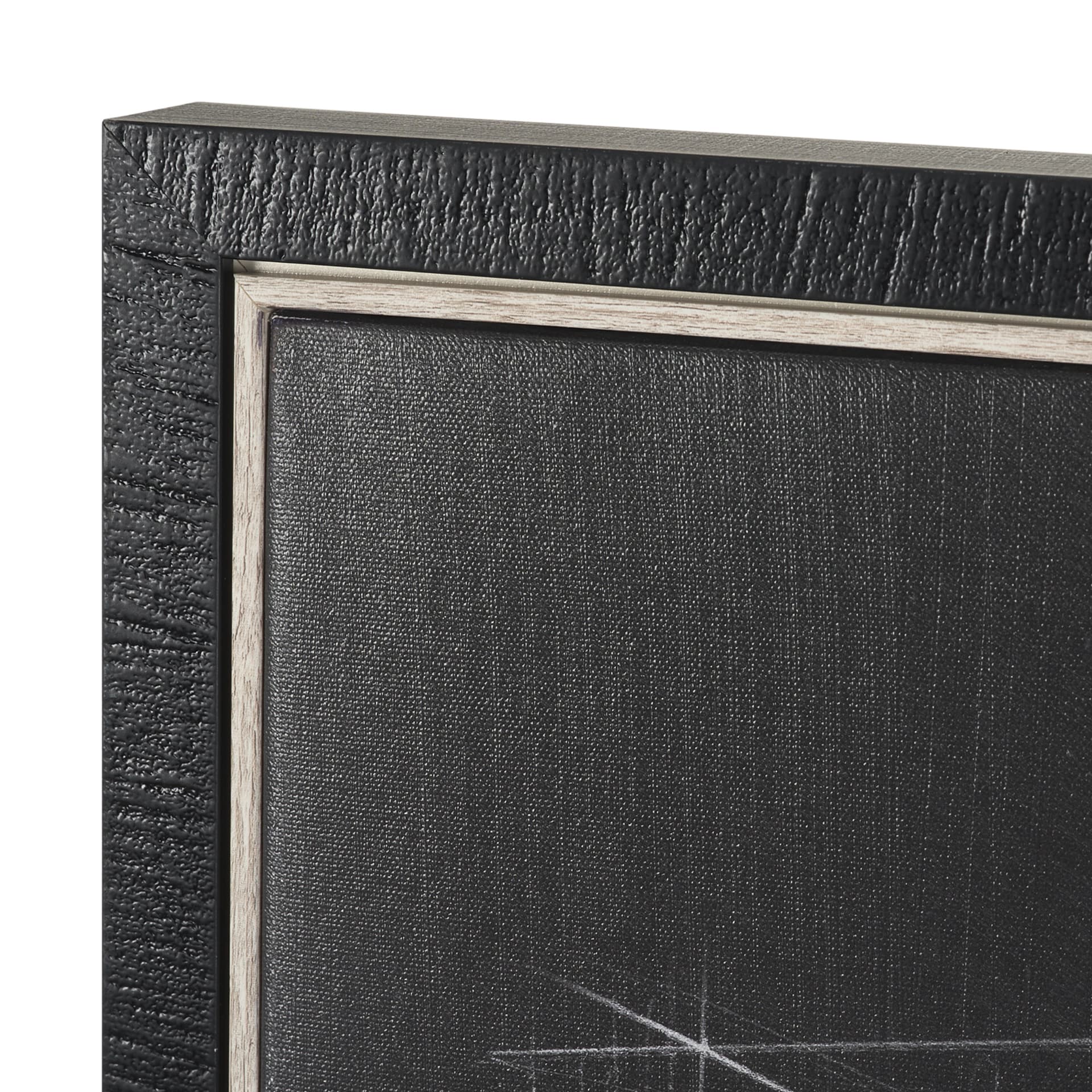 Glasses I by Dayna Matthews a Hand Embellished Textured Framed Canvas — product photograph