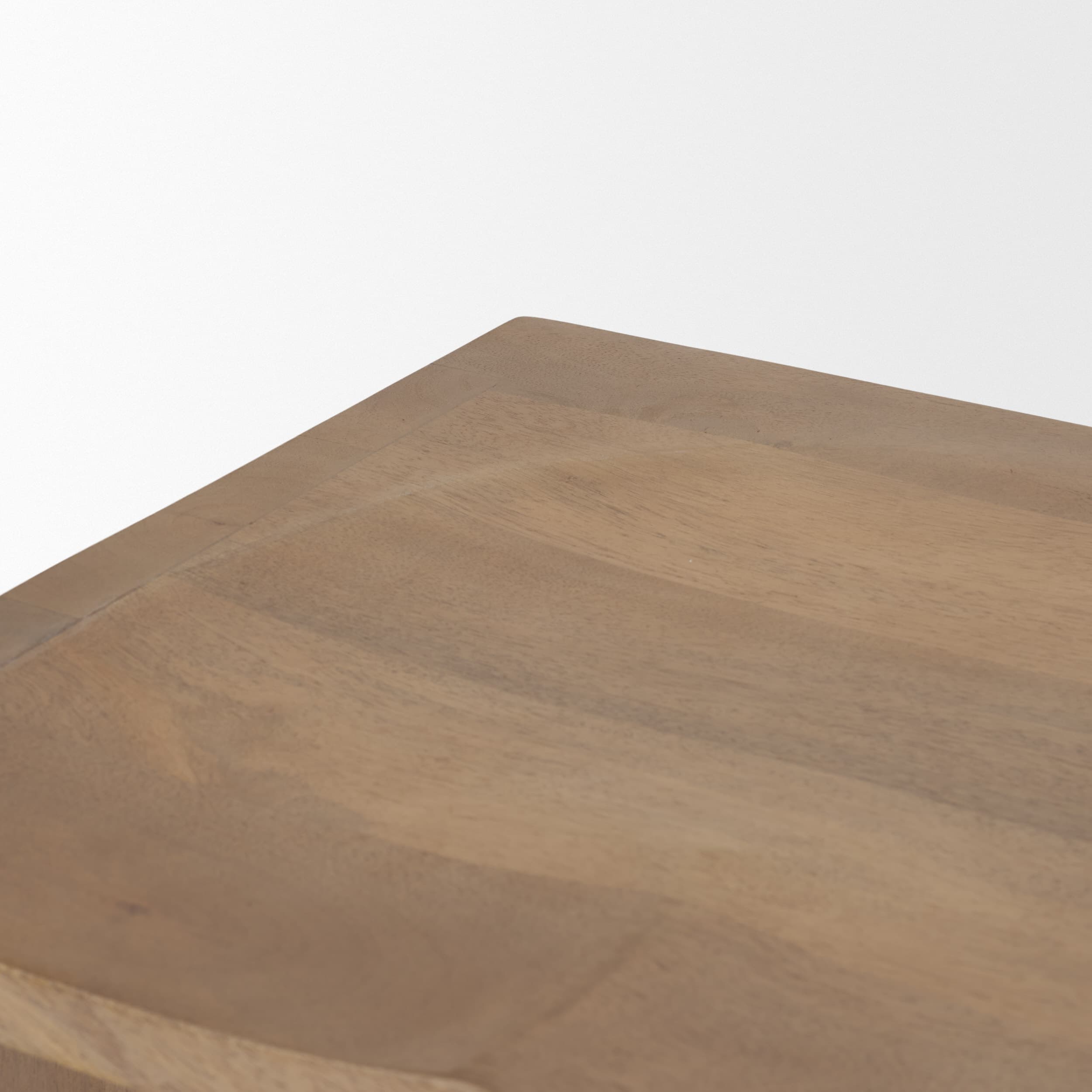 Aida Backless 26in Seat Counter Stool | Light Brown — product photograph