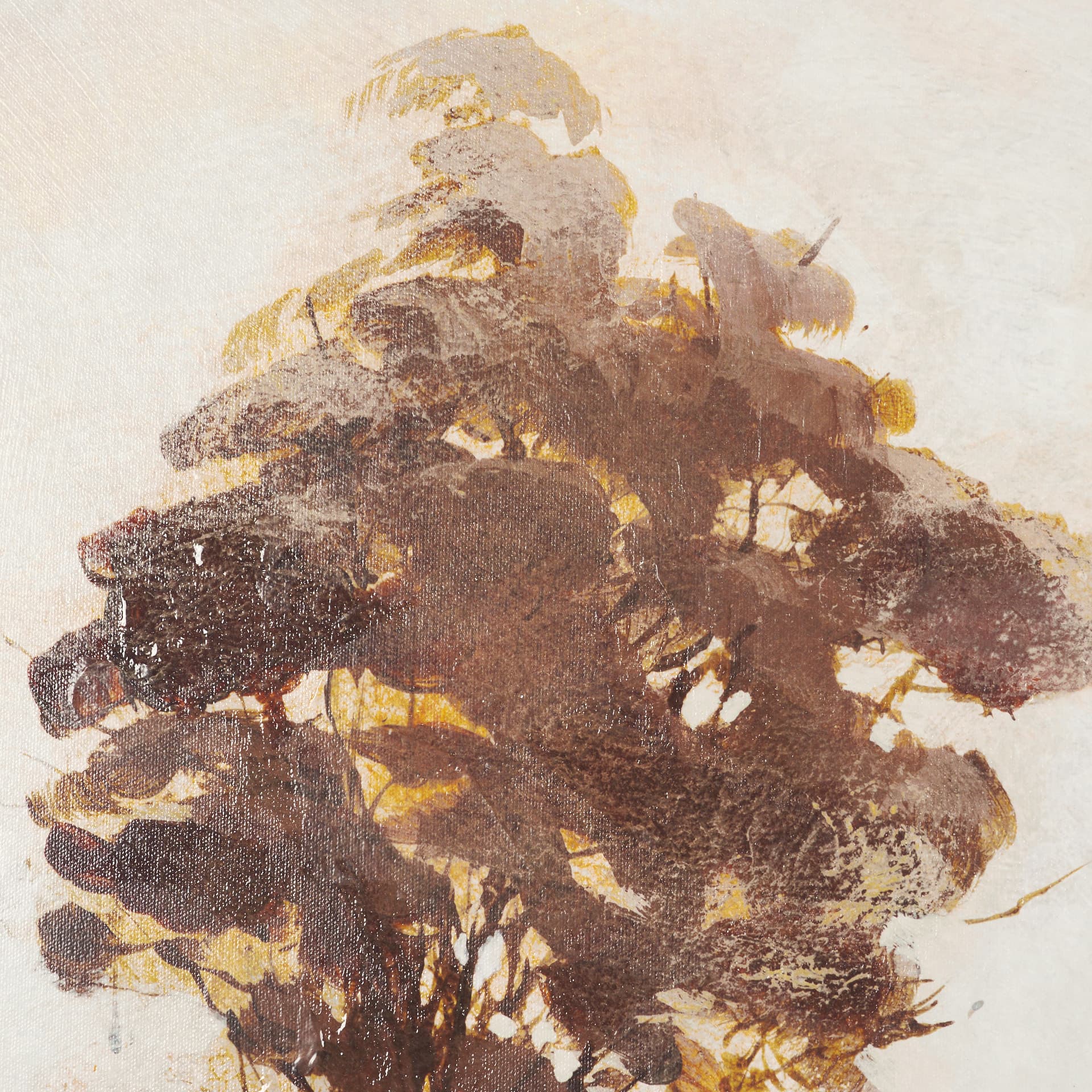 Quiet Horizon II by Mercana Studio Hand-Embellished Textured Framed Canvas Artwork — product photograph