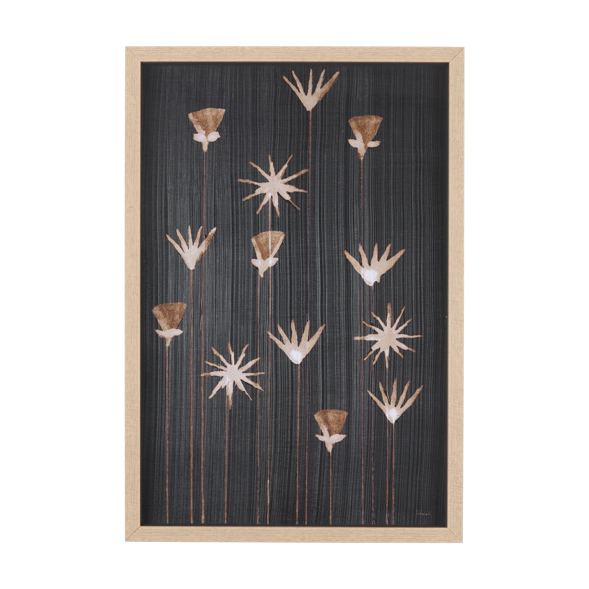 Spark II by Mercana Studio a Hand Embellished Textured Framed Art Print Matted under Glass — product photograph