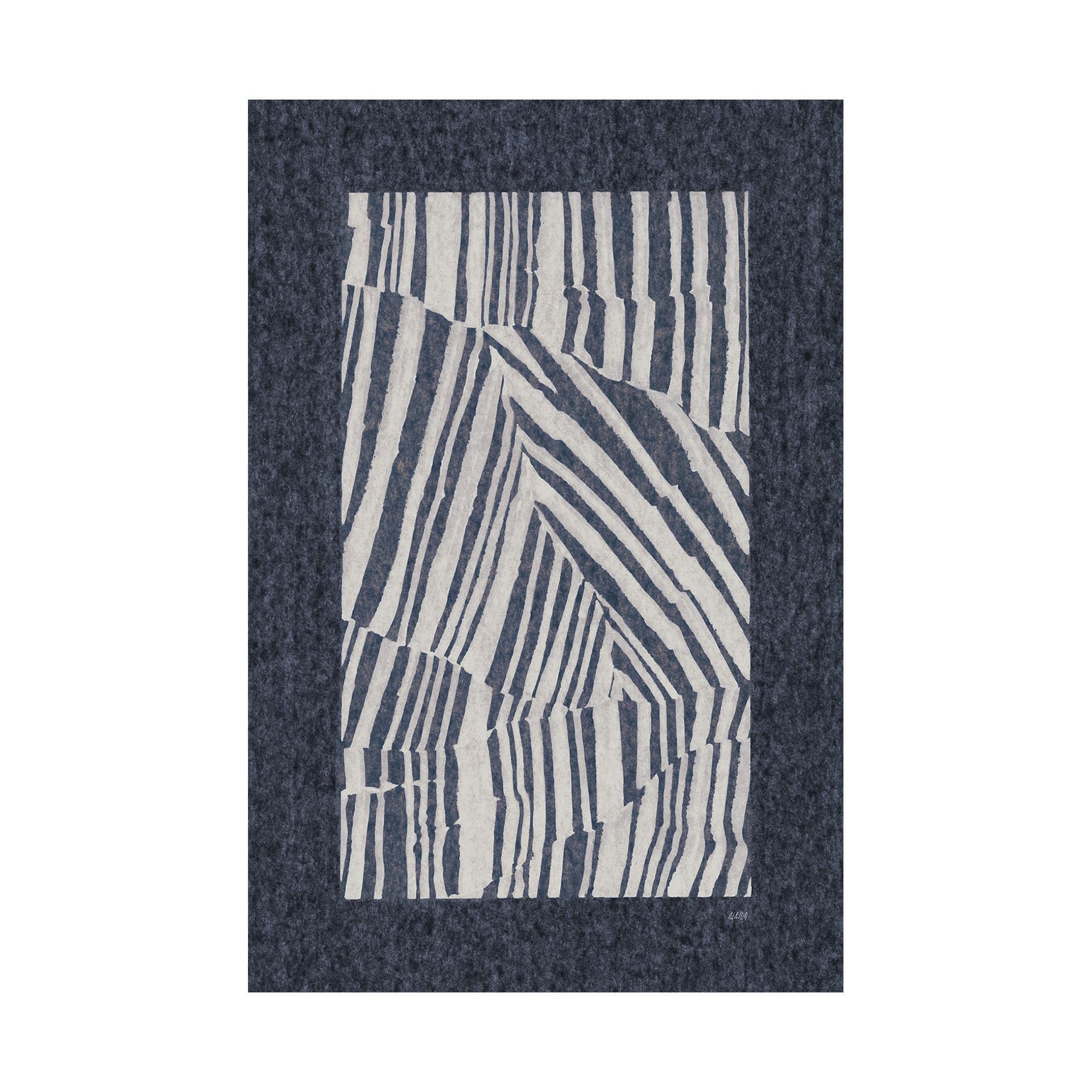 Corduroy II by Alarm a Hand Embellished Textured Canvas — product photograph