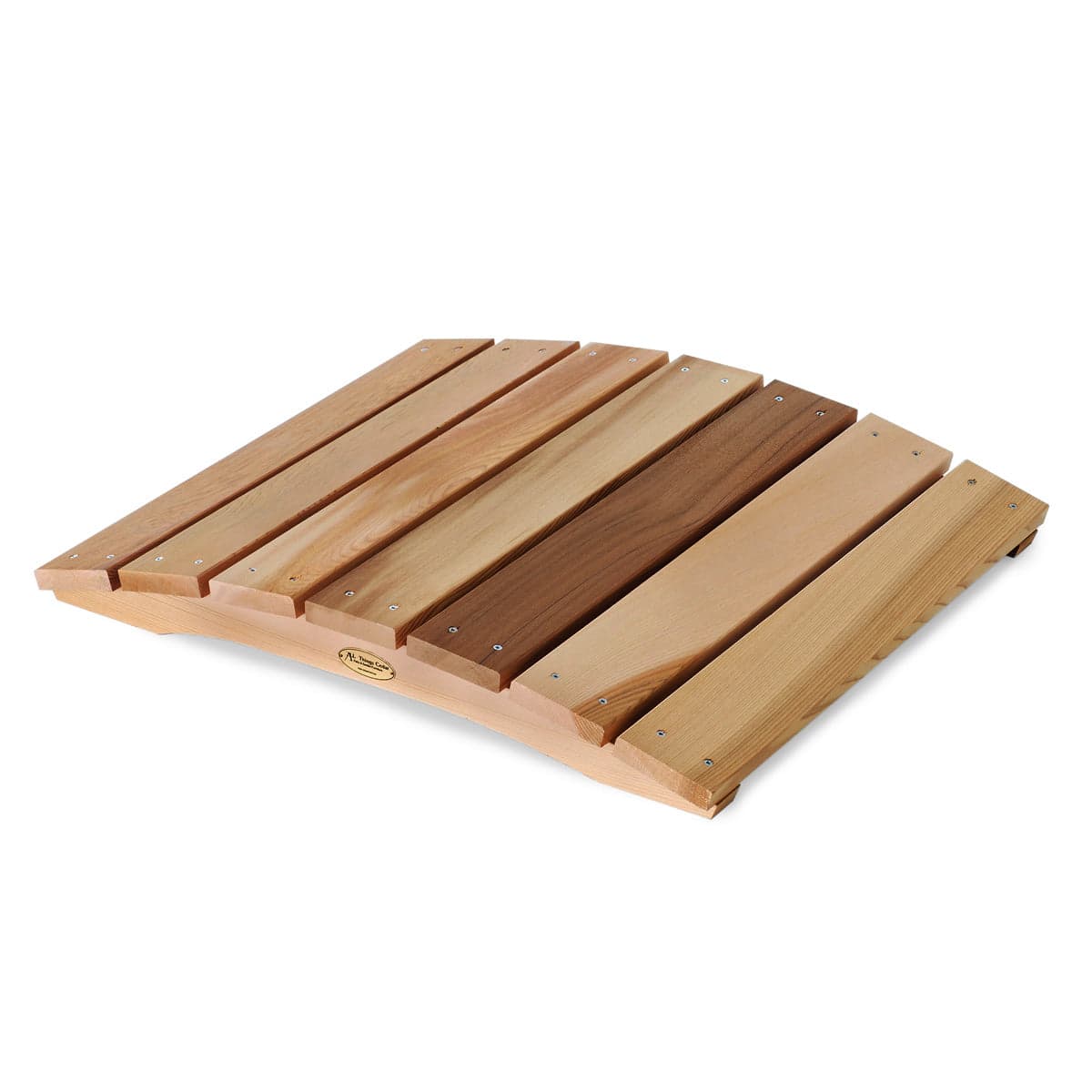 2-Ft Cedar Garden Gnome Bridge — product photograph