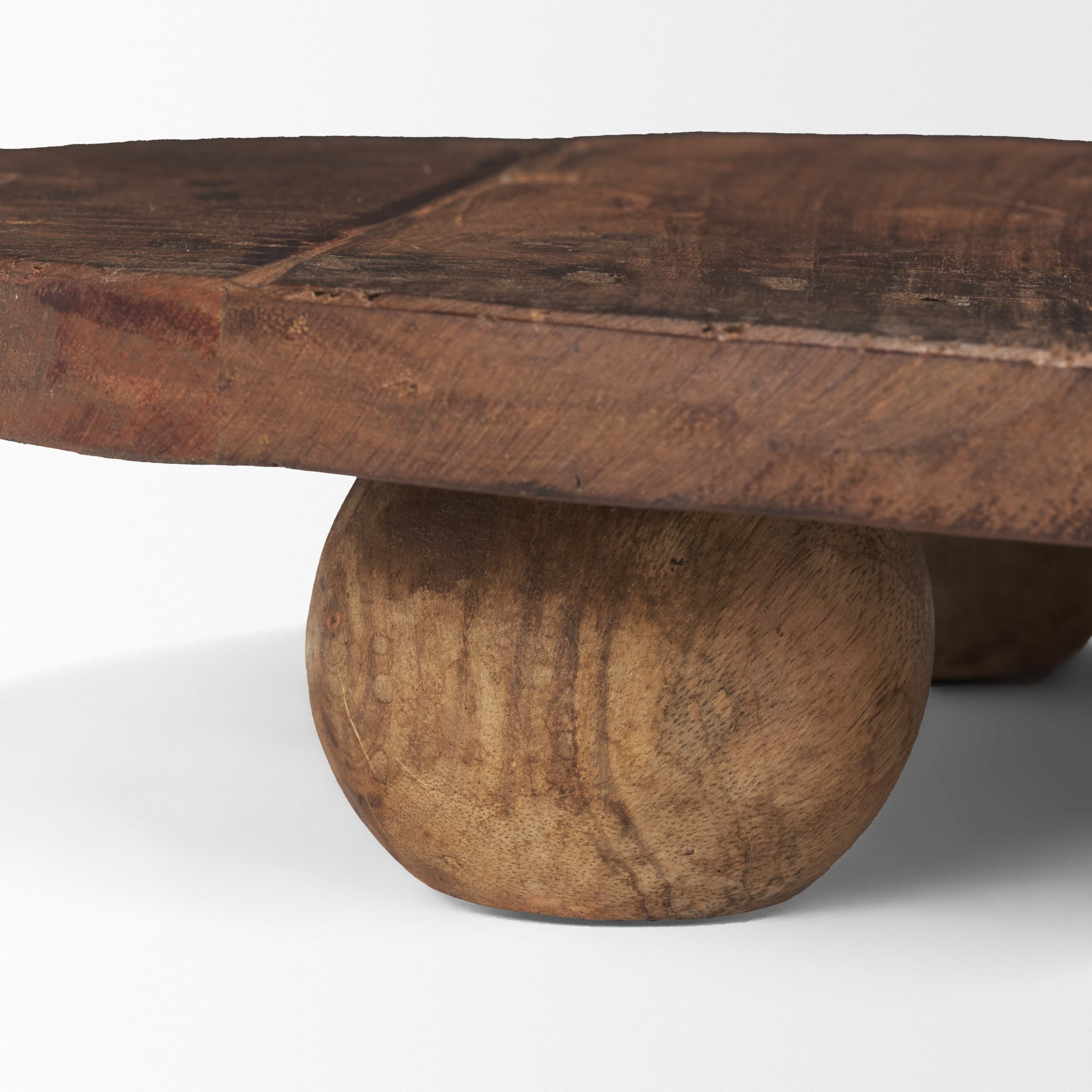 Kerra Large Solid Reclaimed Wood Tray — product photograph