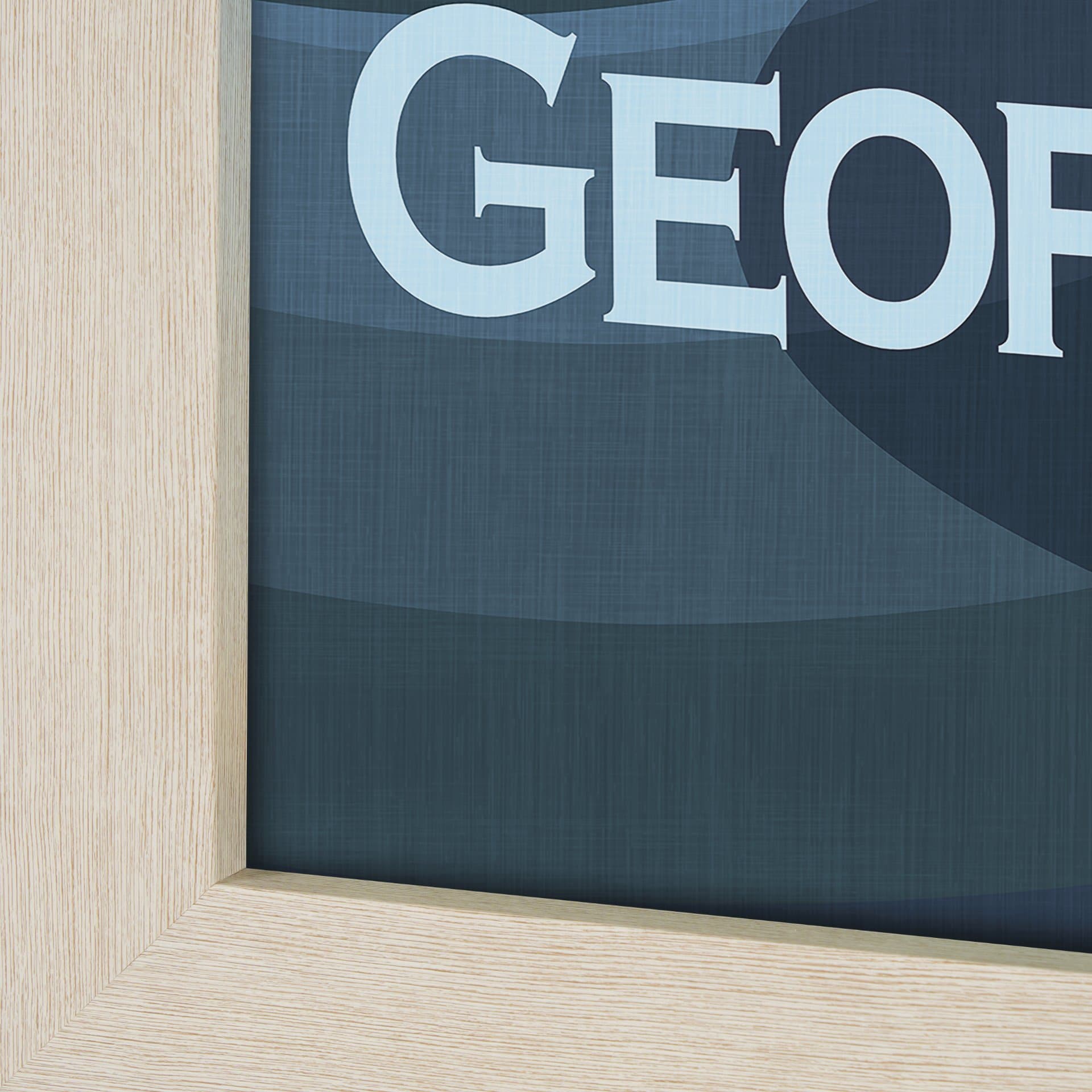 Georgian Bay Islands GO by Mercana Studio Textured Framed Artwork Matted — product photograph