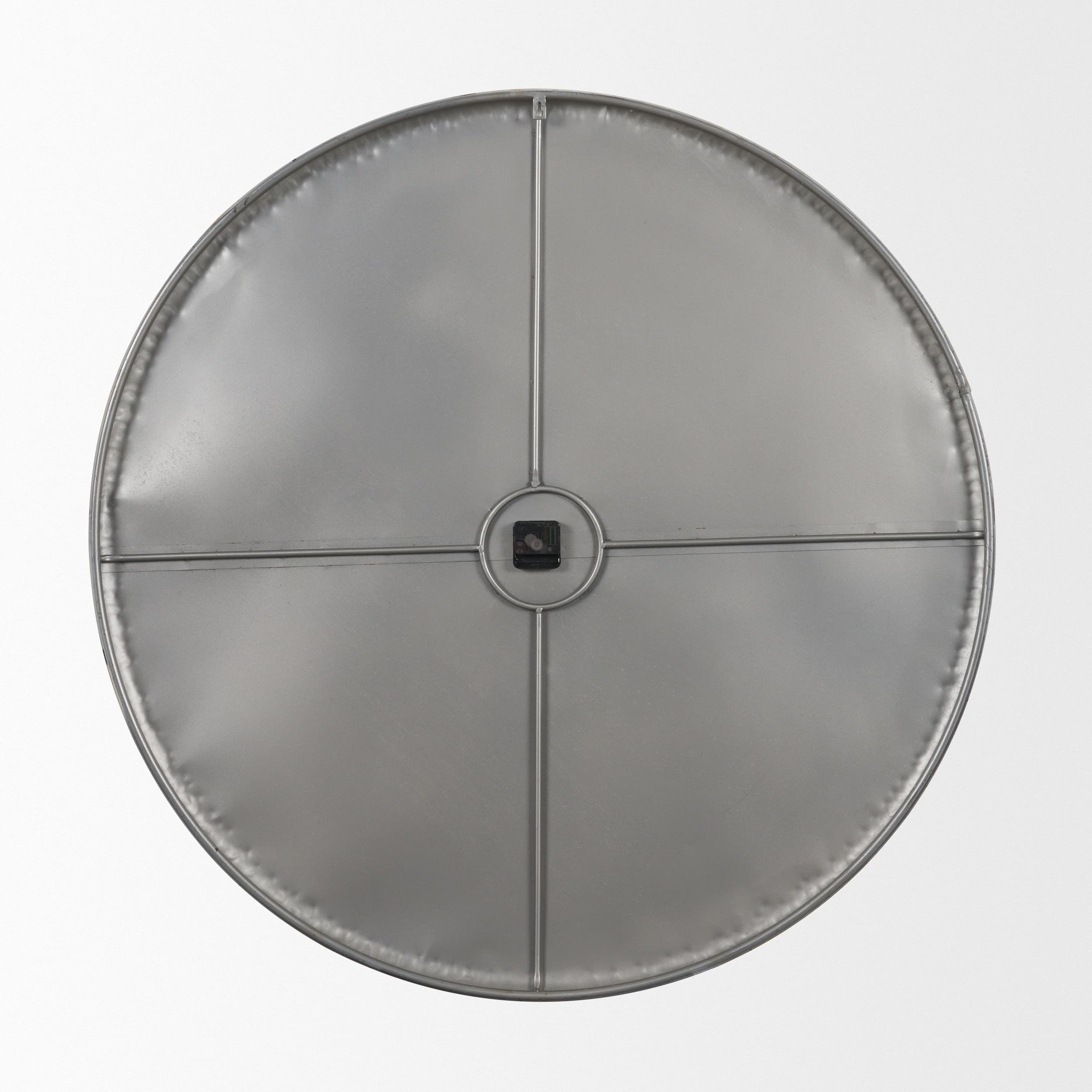 Belton 41.5" Round Oversize Farmhouse Wall Clock — product photograph