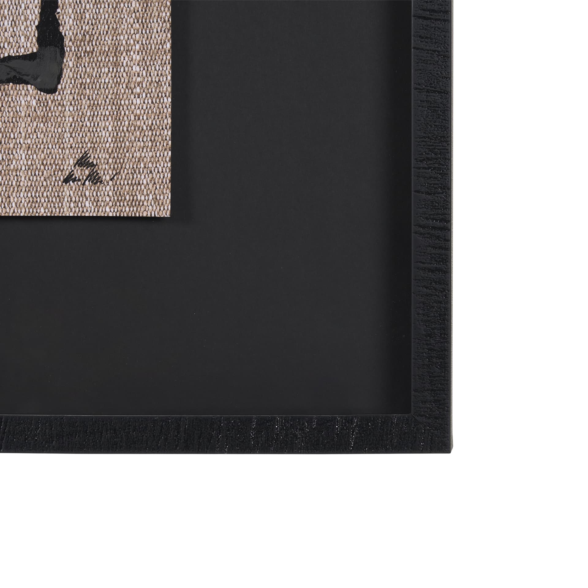 Modern Work 2 by Mercana Studio a Hand Embellished Textured Framed Art Print Matted under Glass — product photograph