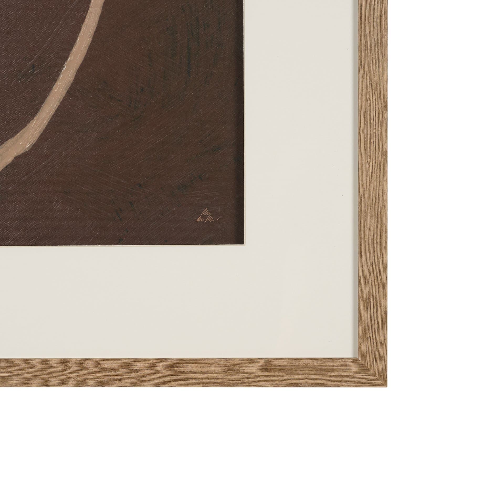 Fusion I by Mercana Studio Hand Embelished Textured Framed Artwork Matted under Glass — product photograph