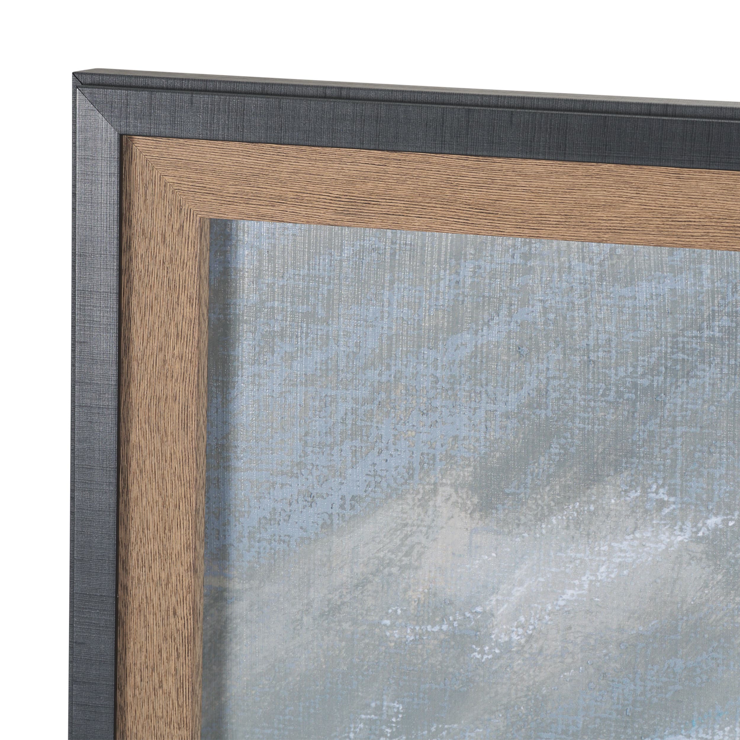 Old Barn III by Mercana Studio a Hand Embellished Textured Framed Art Print — product photograph
