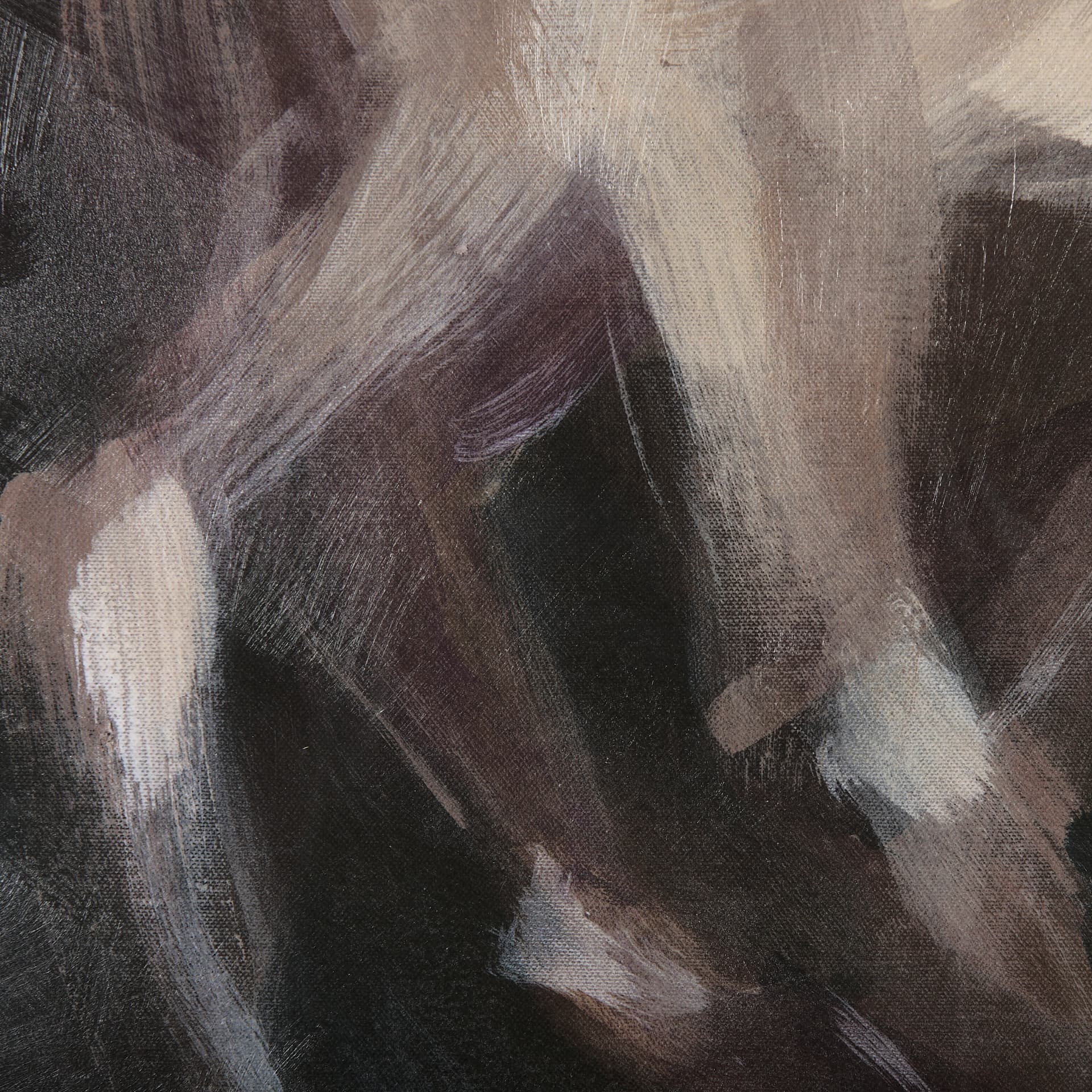 Running Wild - Quick by Mercana Studio Hand Embellished Textured Framed Art Print Matted under Glass — product photograph