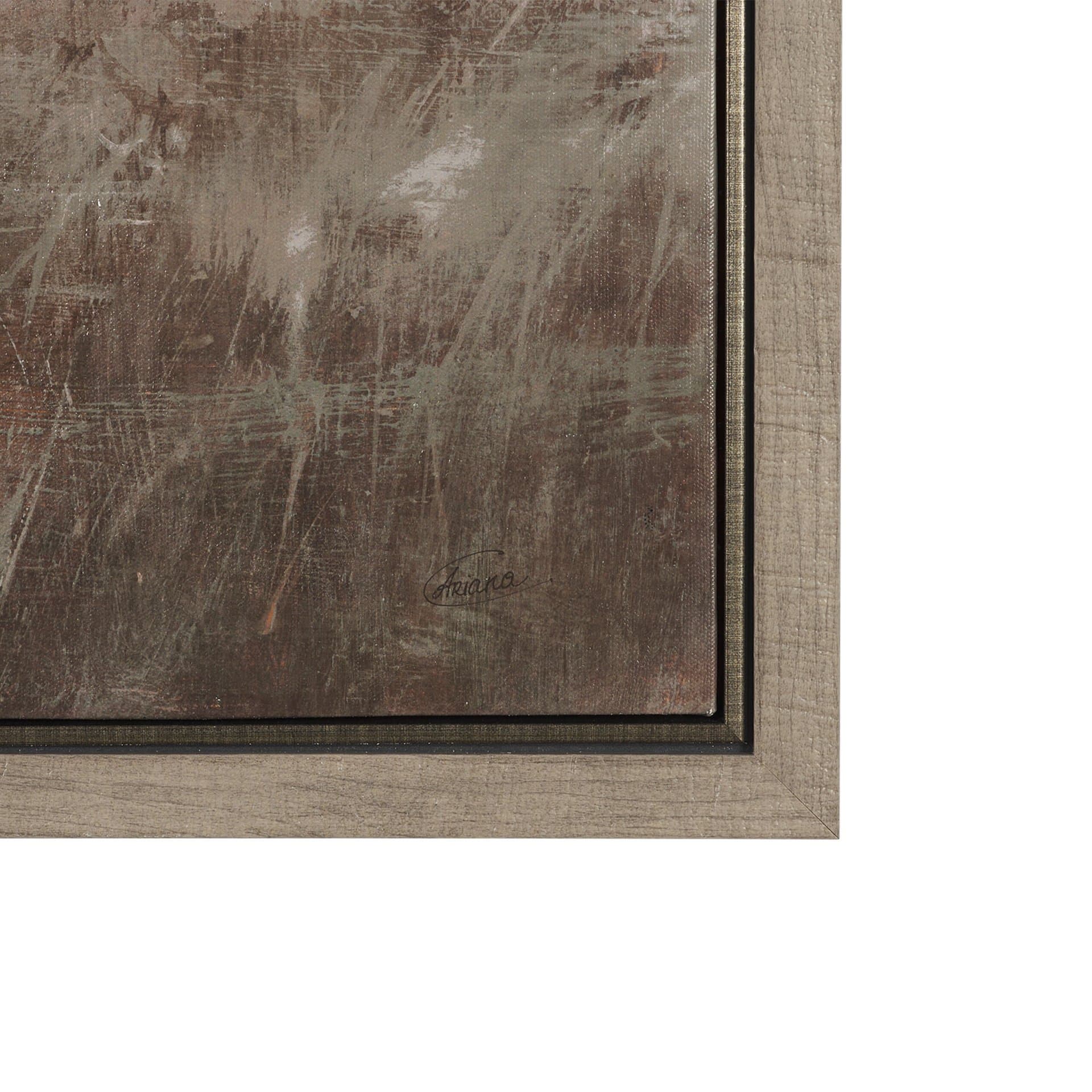 Calm Horizon II by Mercana Studio Hand-Embellished Textured Framed Canvas — product photograph