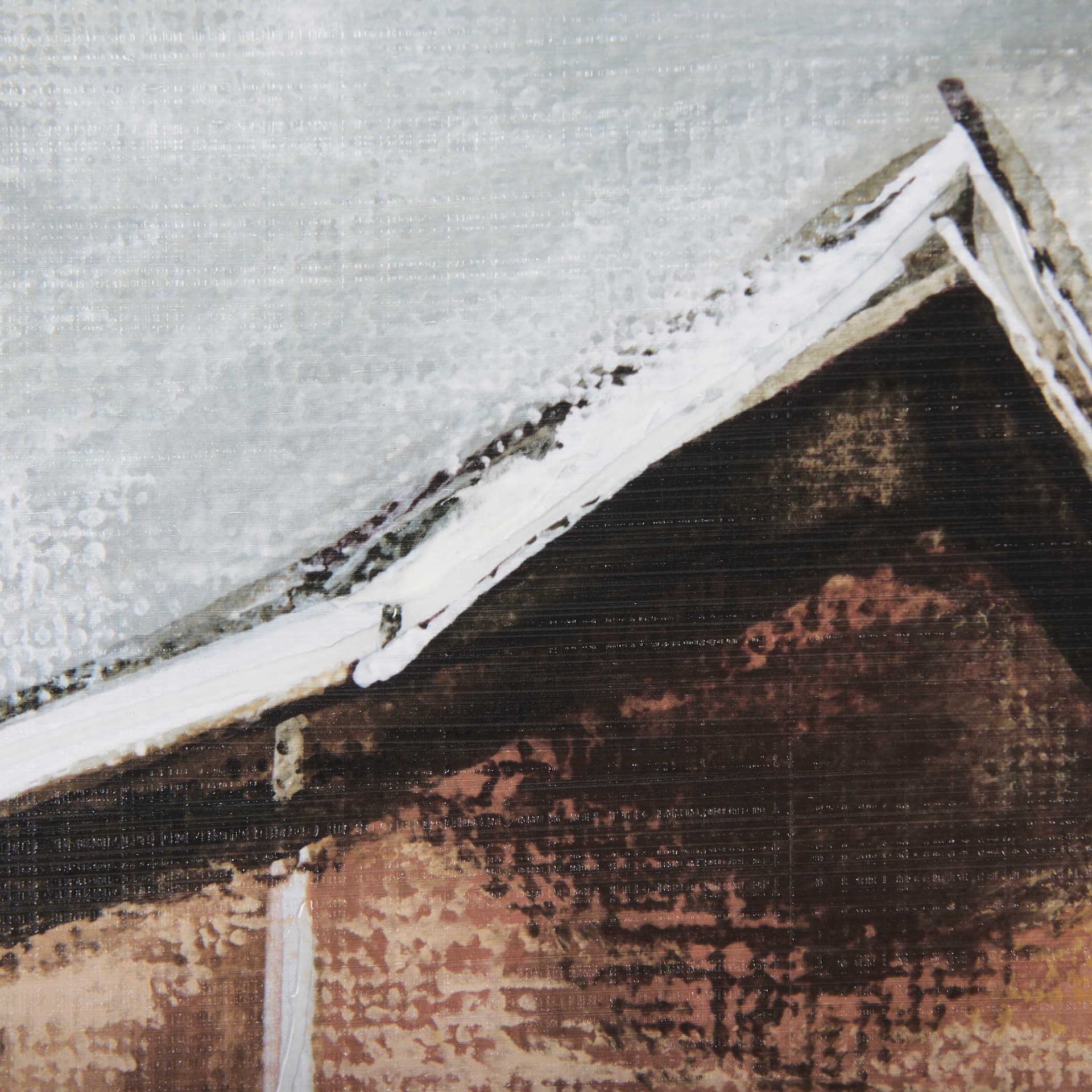 Old Barn IV by Mercana Studio a Hand Embellished Textured Framed Art Print — product photograph