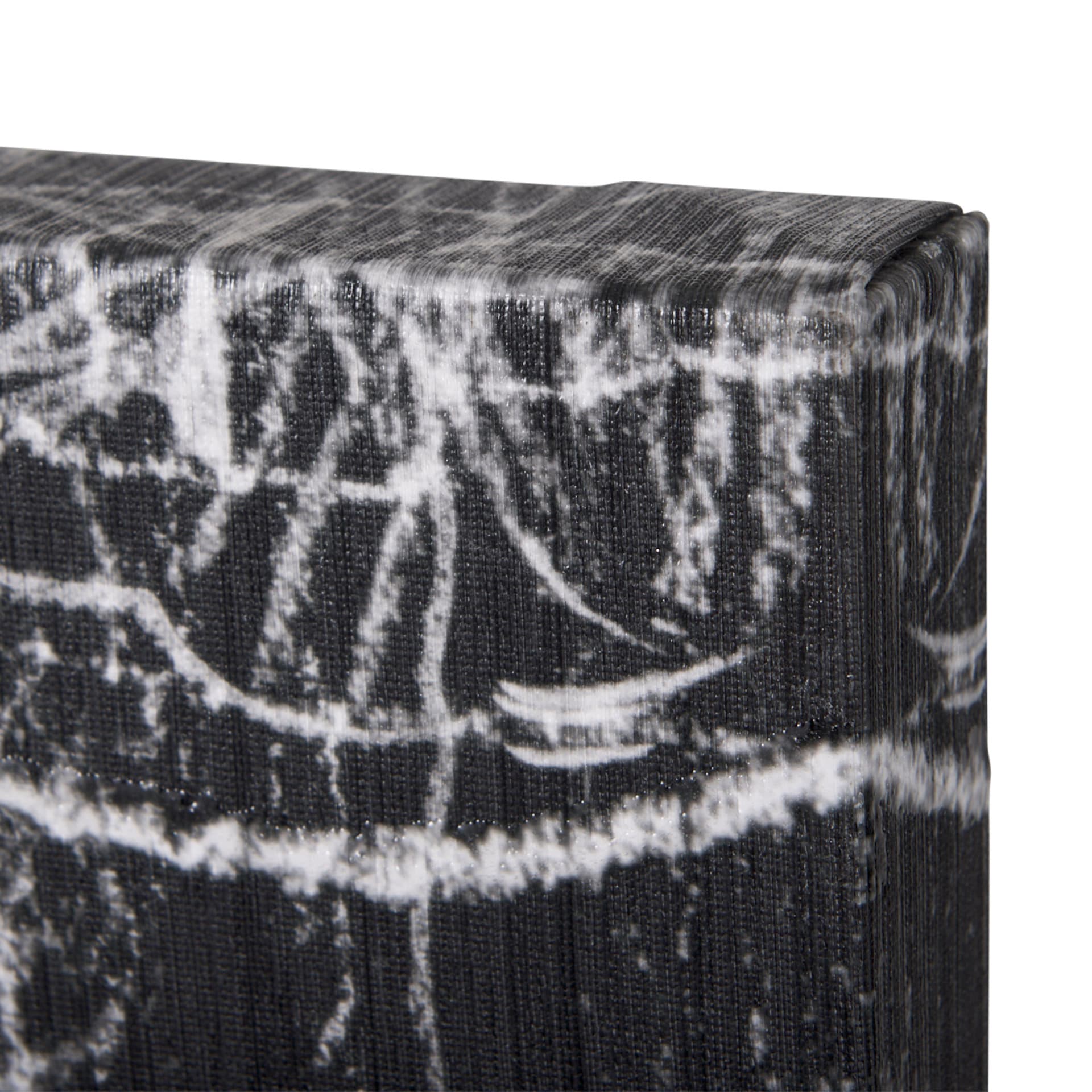 Forest BW II by Ariana a Hand Embellished Textured Canvas — product photograph
