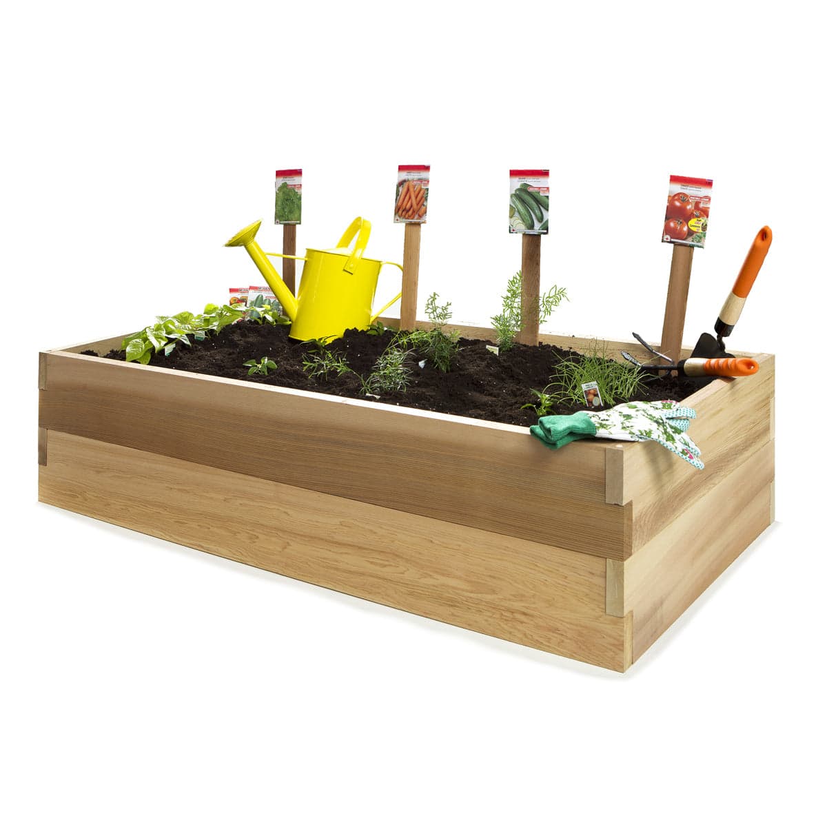 4x2 Ft Double Raised Garden Box - RG48-2 — product photograph