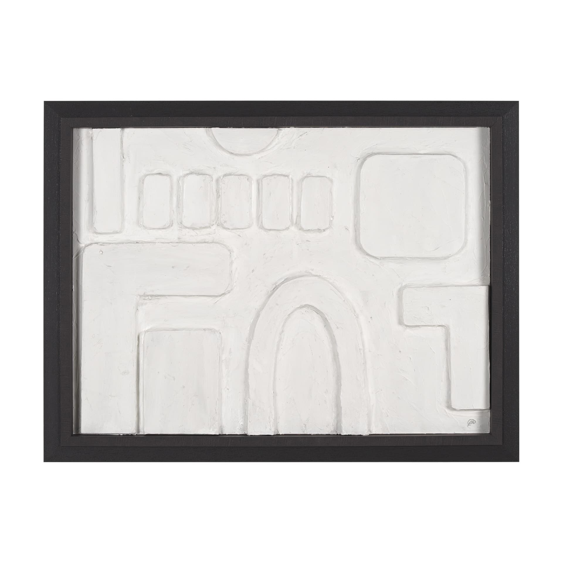 Passel II by Studio M a Framed handmade Original 3D Textured Artwork — product photograph