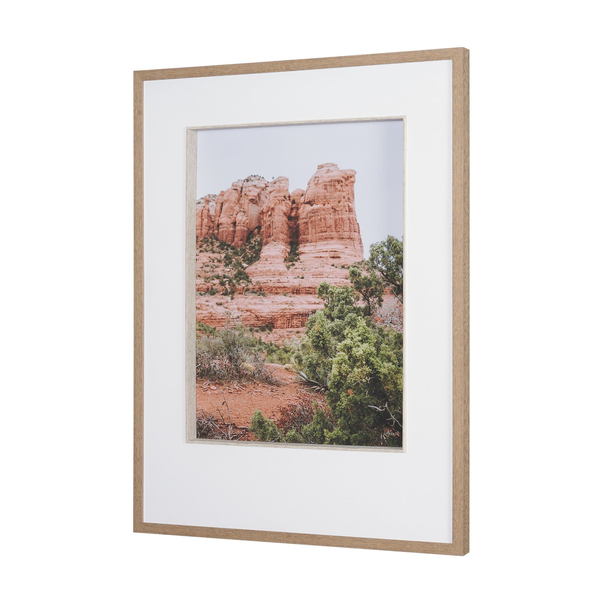 Sandstone Layers by Kelly Frere FramedPhoto Print Matted under Glass — product photograph