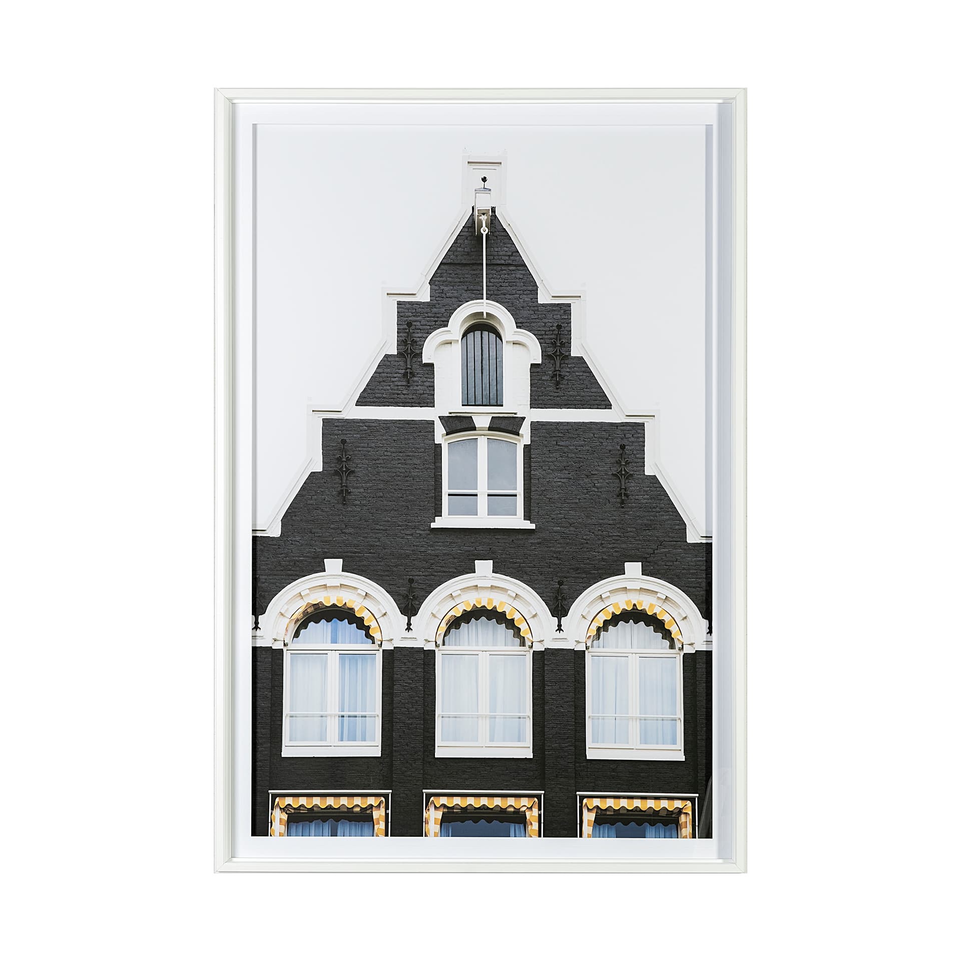 Discerning Domicile by Irene Suchocki a Framed Photo Art Print Matted under Glass — product photograph