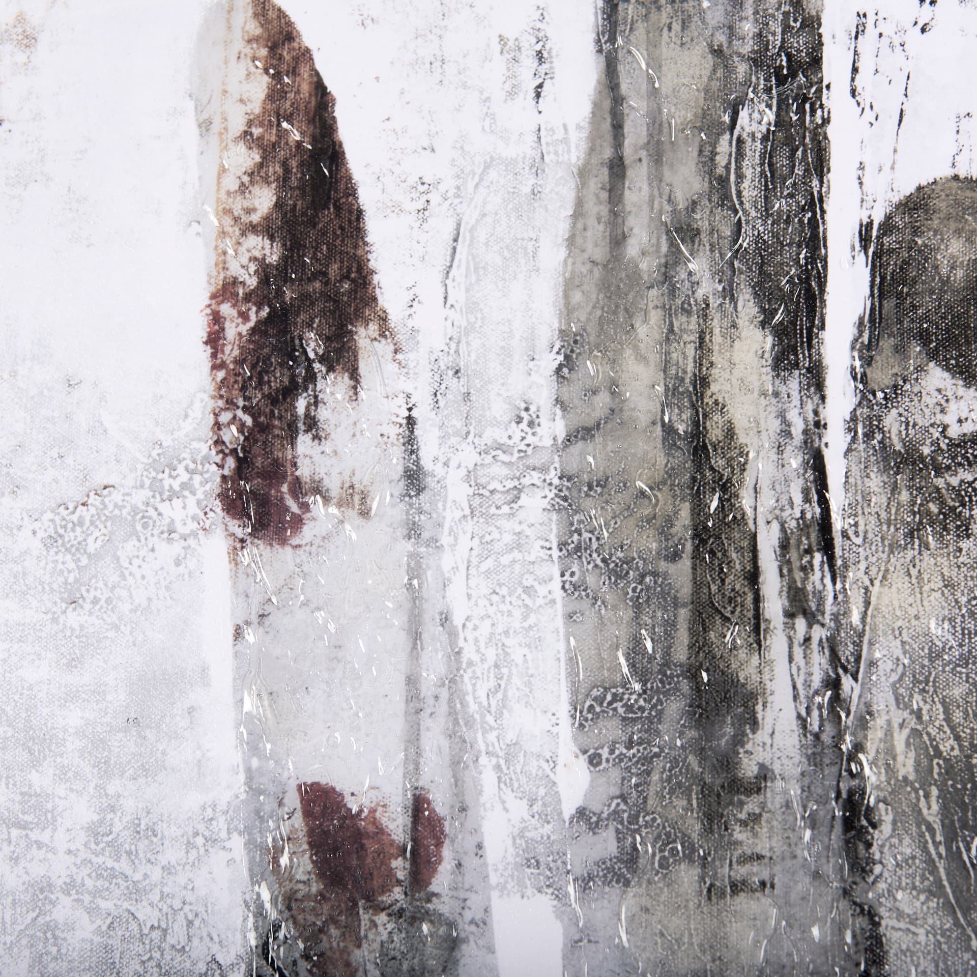 Saguaro Forest 31 by Scott Brems a Hand Embellished Textured Framed Art Print — product photograph