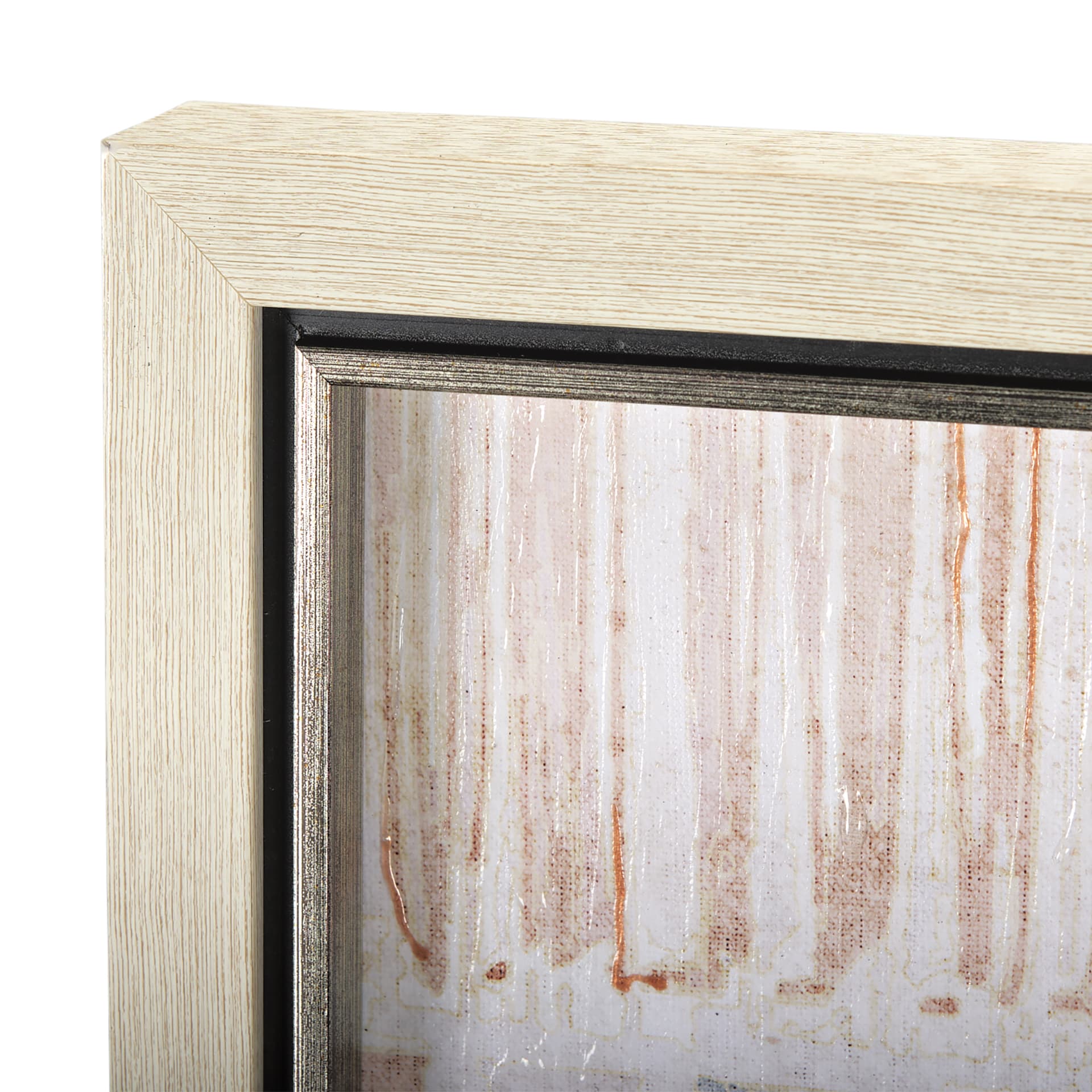 Aztec II by Mercana Studio a Hand Embellished Textured Framed Art Print — product photograph